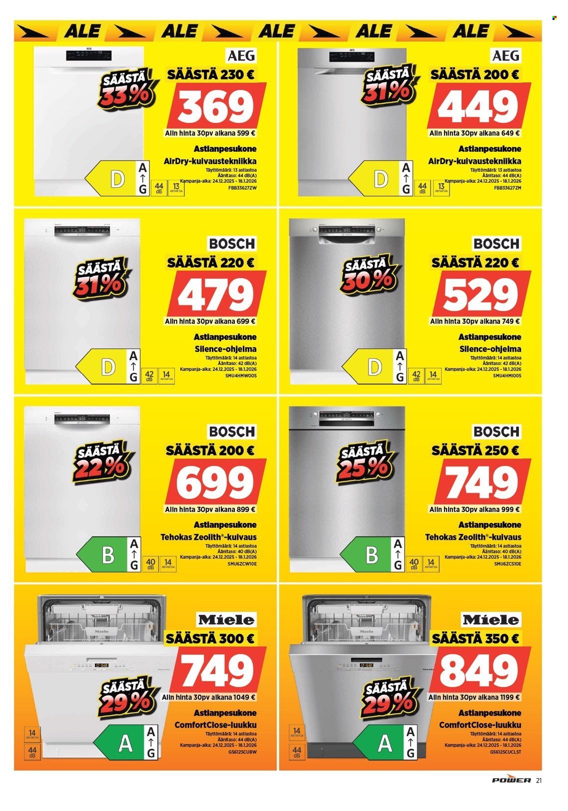 POWER tarjoukset - Tammikuu 2026