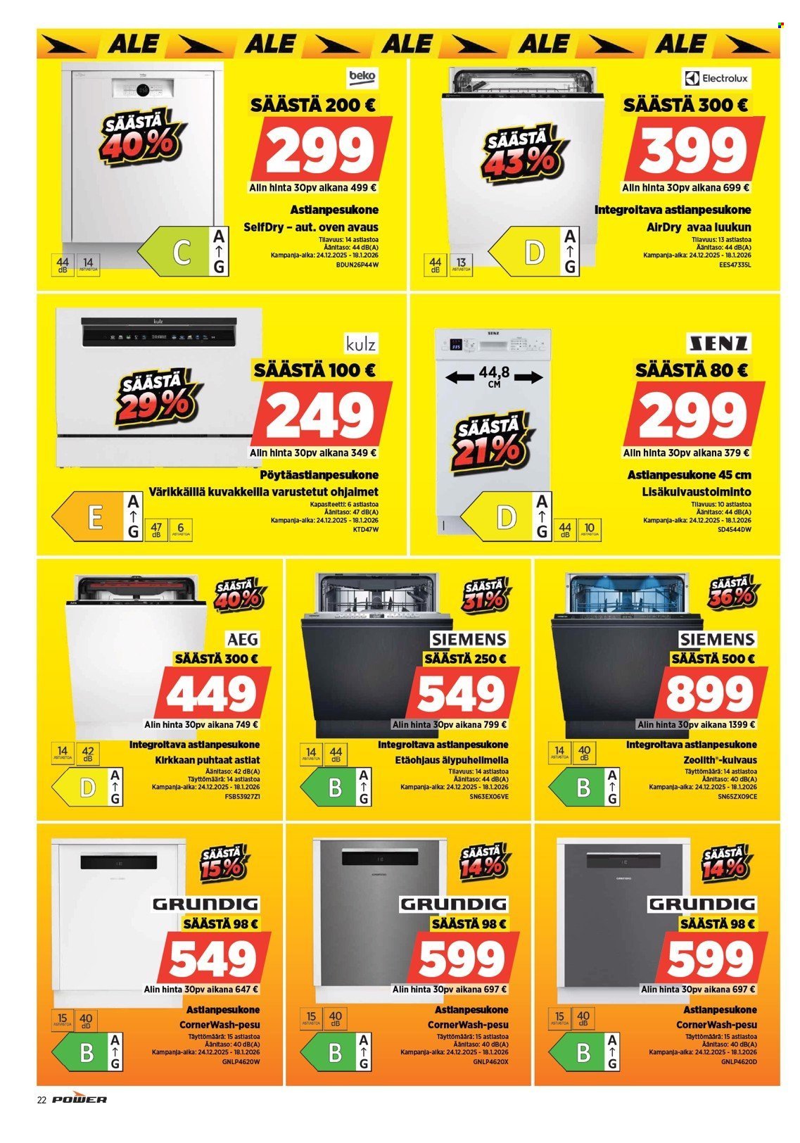 POWER tarjoukset - Tammikuu 2026