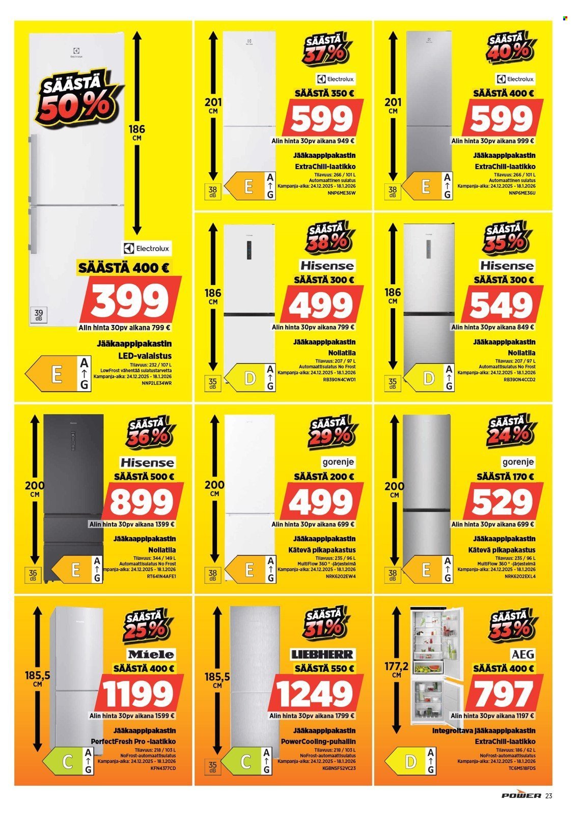 POWER tarjoukset - Tammikuu 2026