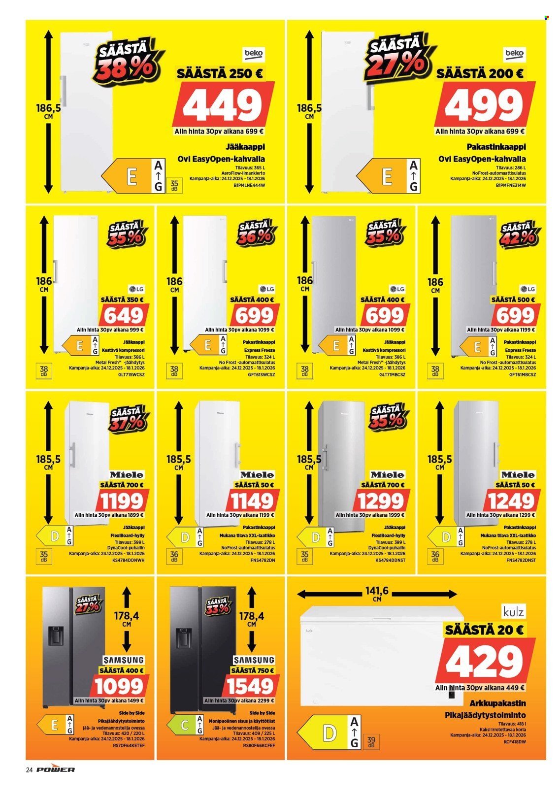 POWER tarjoukset - Tammikuu 2026
