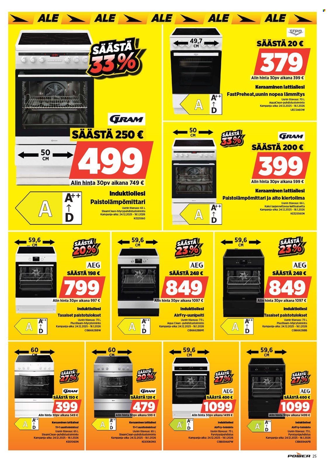 POWER tarjoukset - Tammikuu 2026
