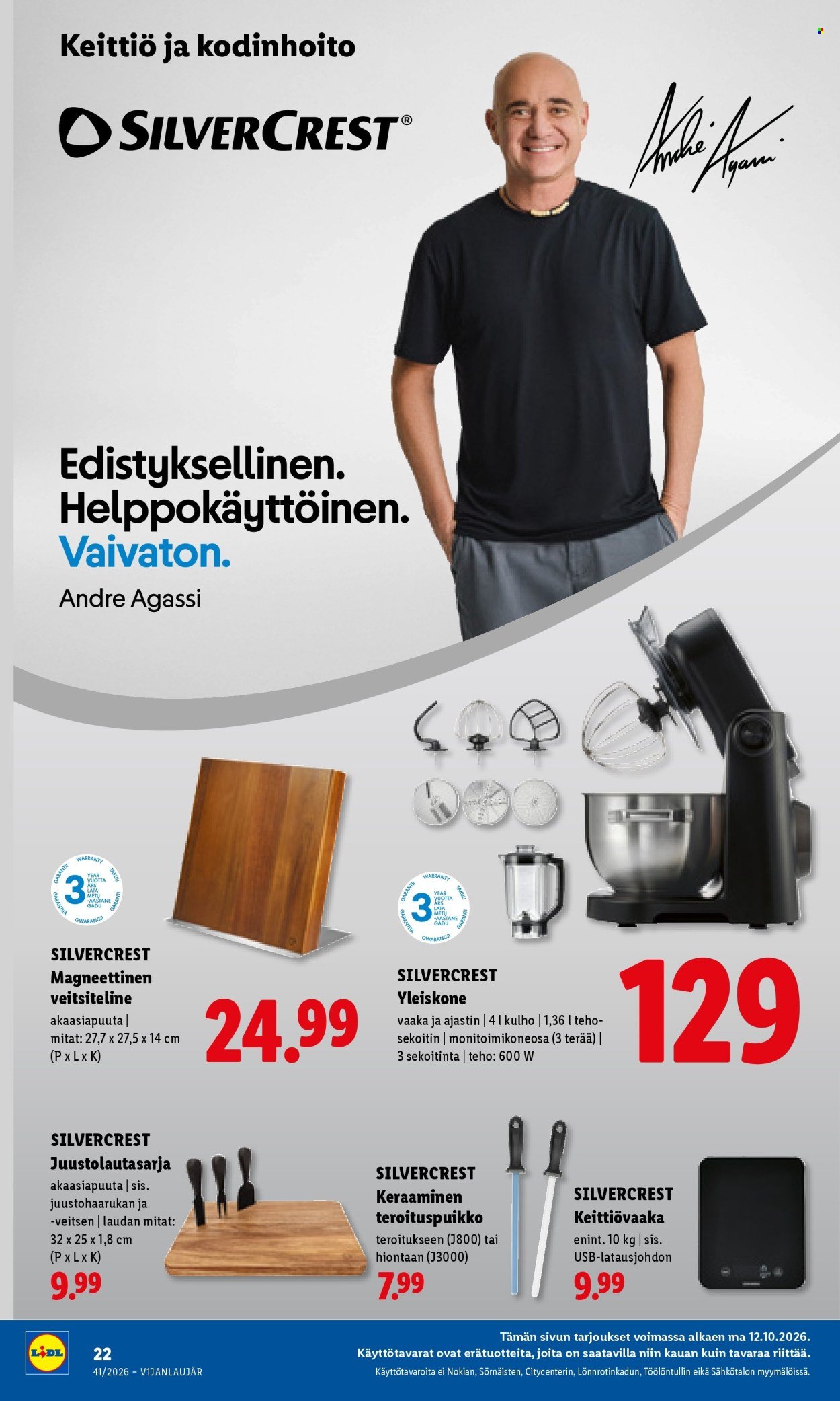 LIDL tarjoukset - Alkaen MA 12.10.2026