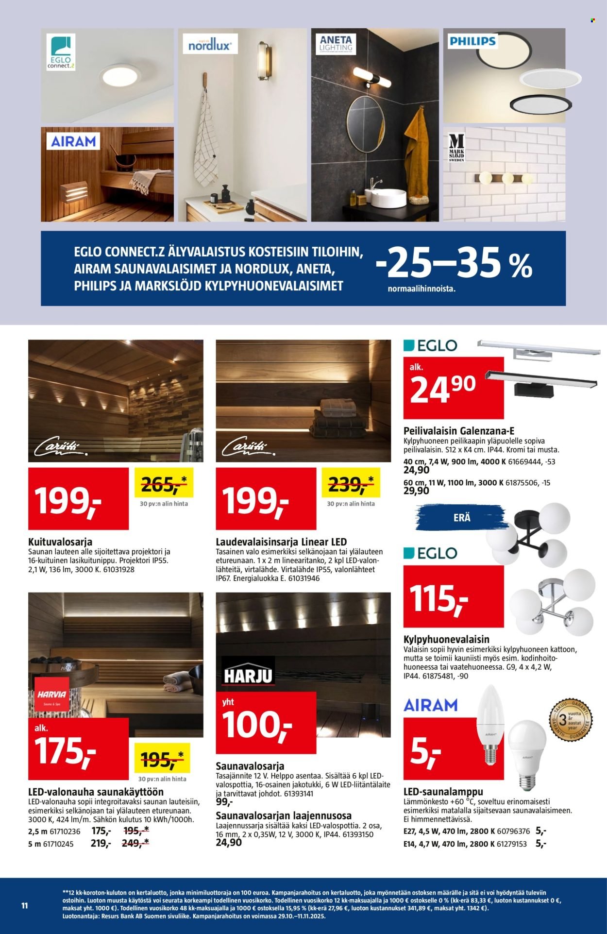 BAUHAUS tarjoukset - Alkaen KE 29.10.2025 (2025-10-29 - 2025-11-11)