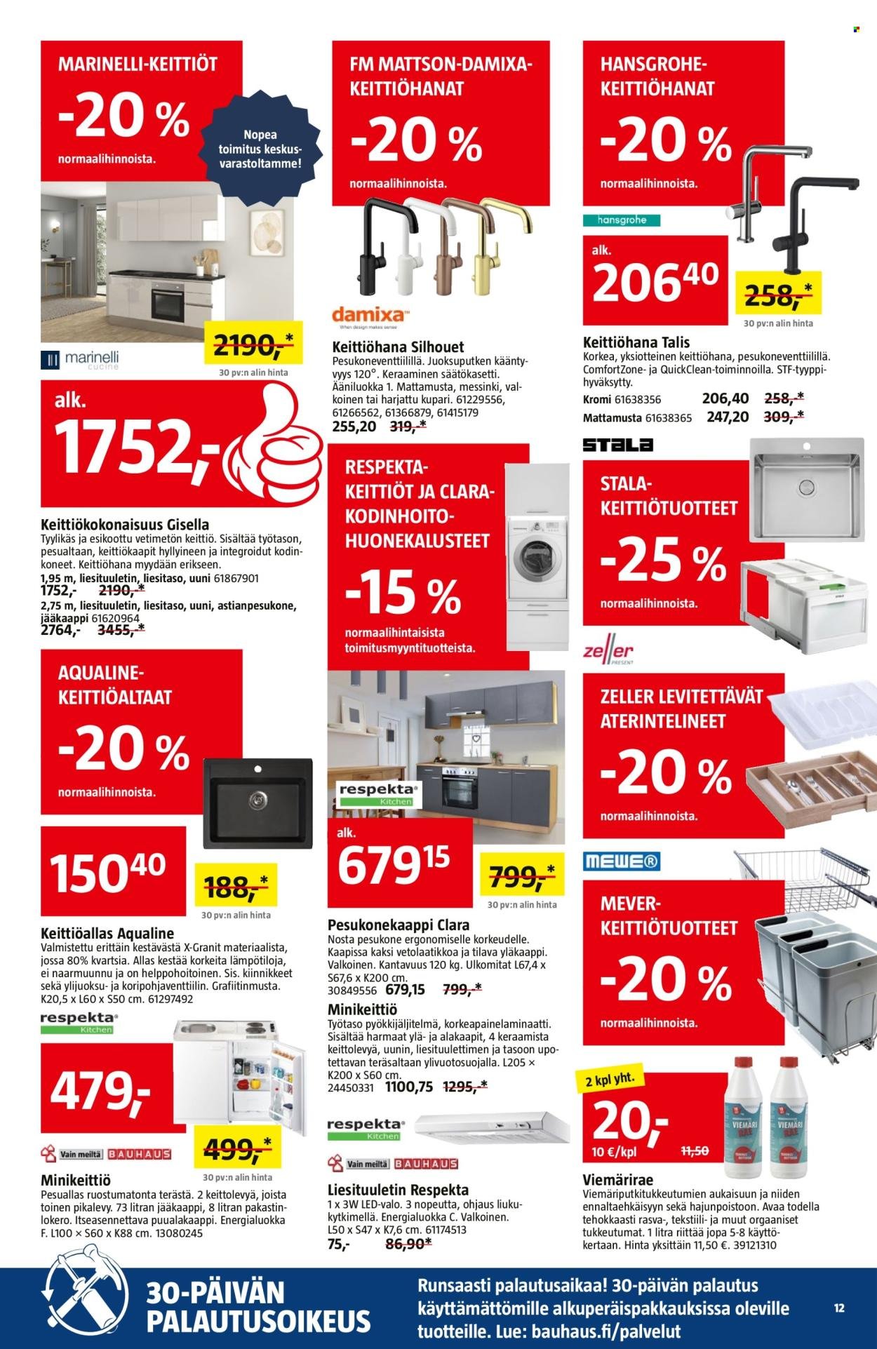 BAUHAUS tarjoukset - Alkaen KE 29.10.2025 (2025-10-29 - 2025-11-11)