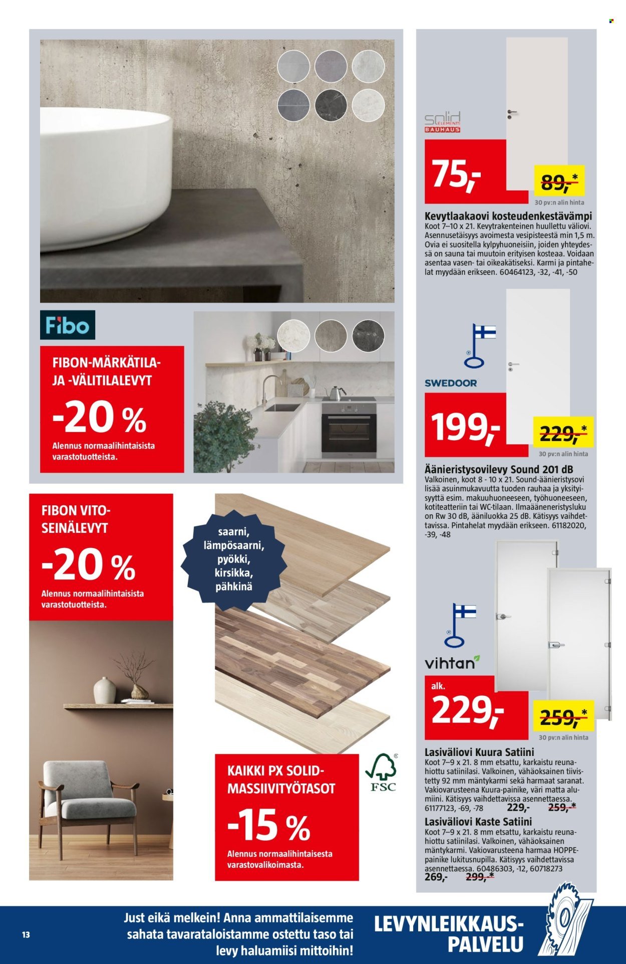 BAUHAUS tarjoukset - Alkaen KE 29.10.2025 (2025-10-29 - 2025-11-11)