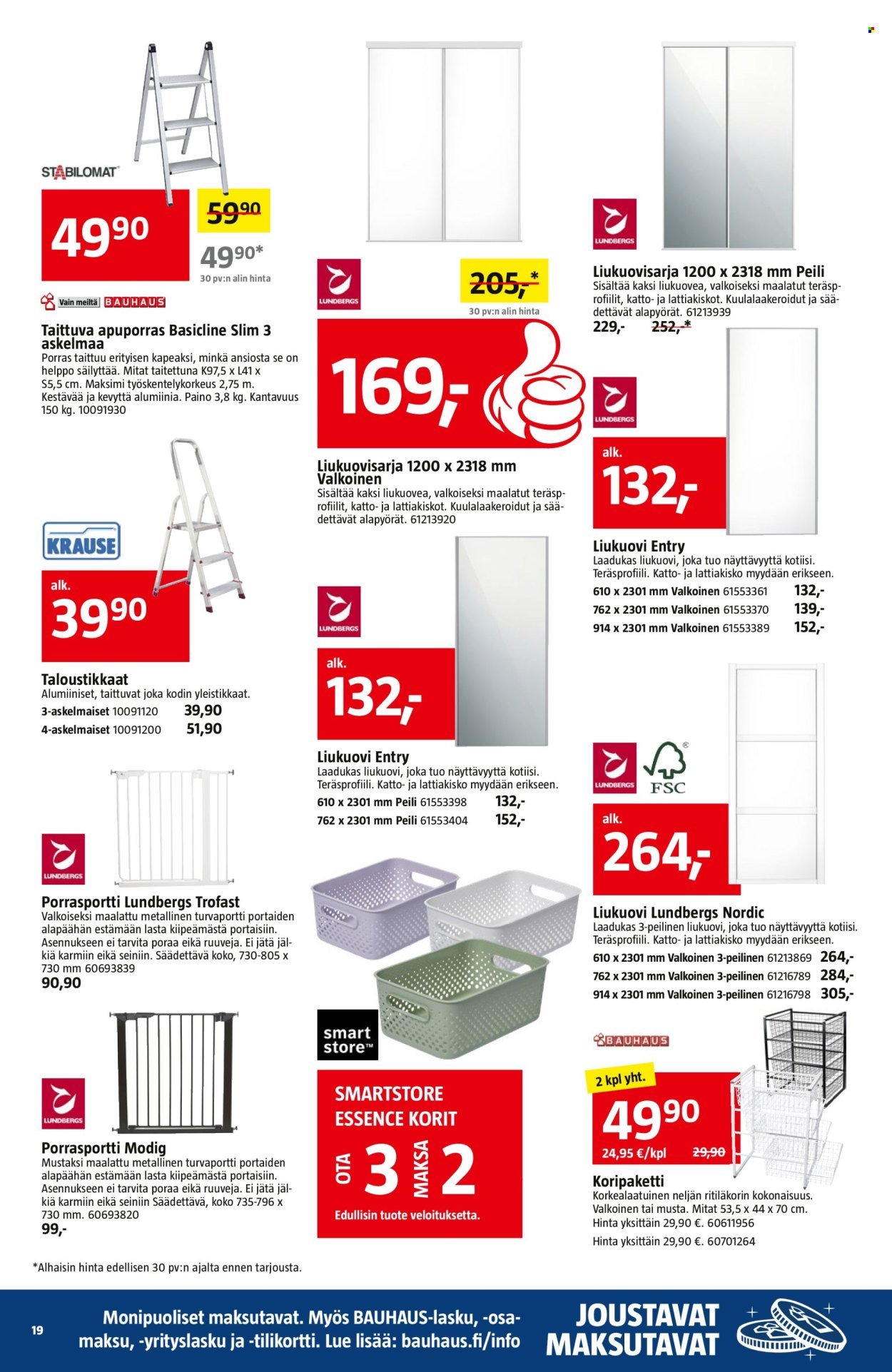 BAUHAUS tarjoukset - Alkaen KE 29.10.2025 (2025-10-29 - 2025-11-11)