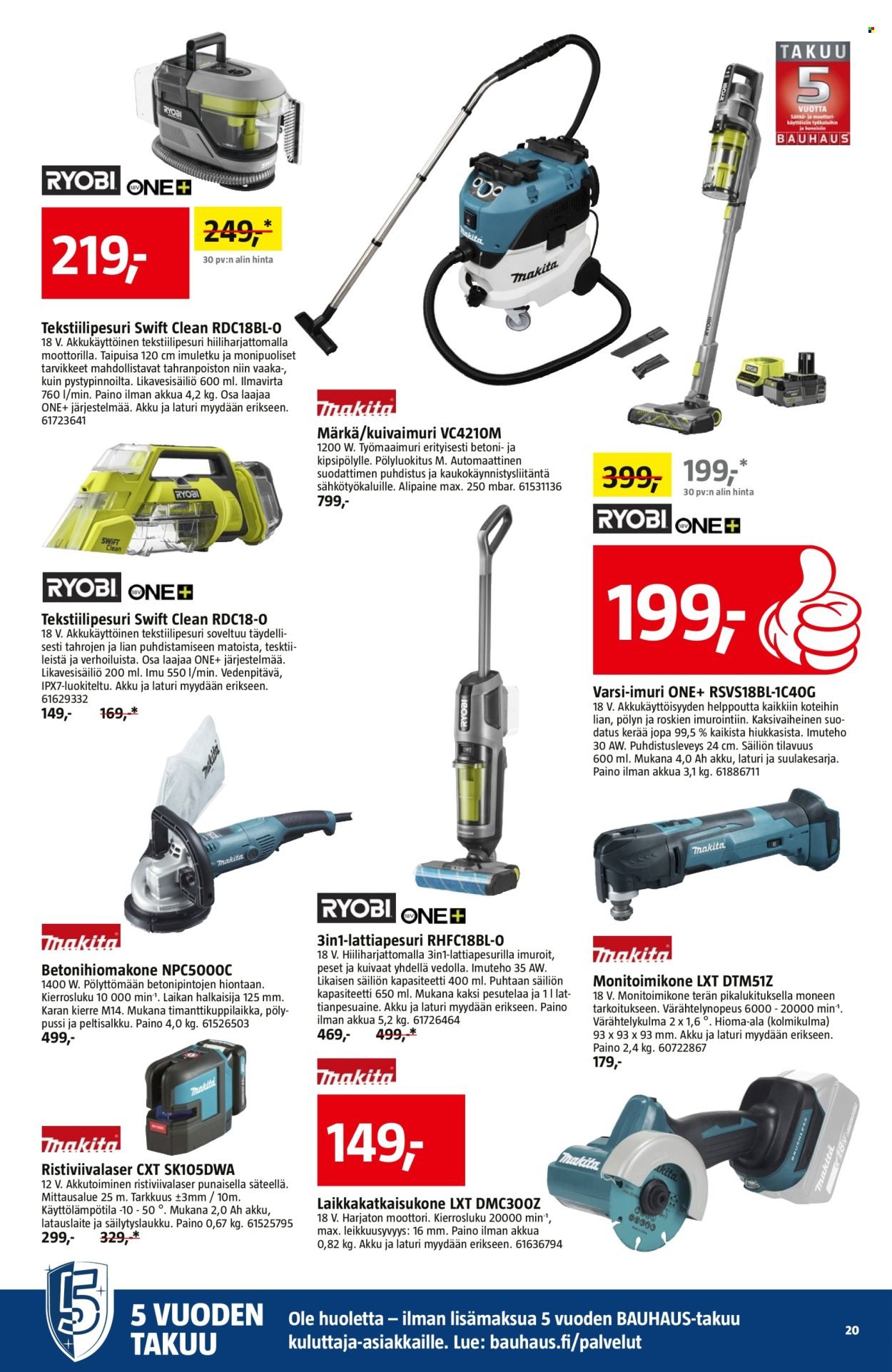 BAUHAUS tarjoukset - Alkaen KE 29.10.2025 (2025-10-29 - 2025-11-11)