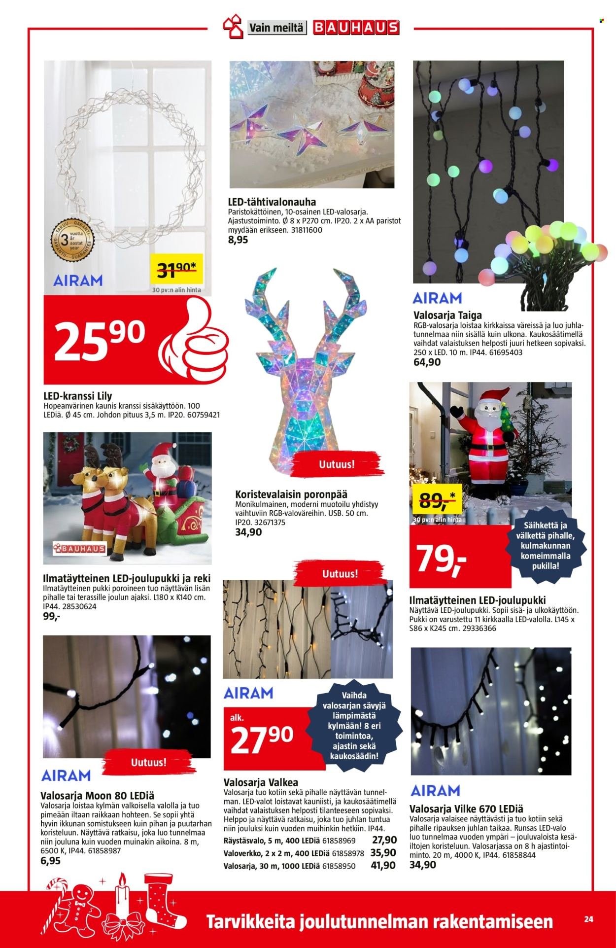 BAUHAUS tarjoukset - Alkaen KE 29.10.2025 (2025-10-29 - 2025-11-11)