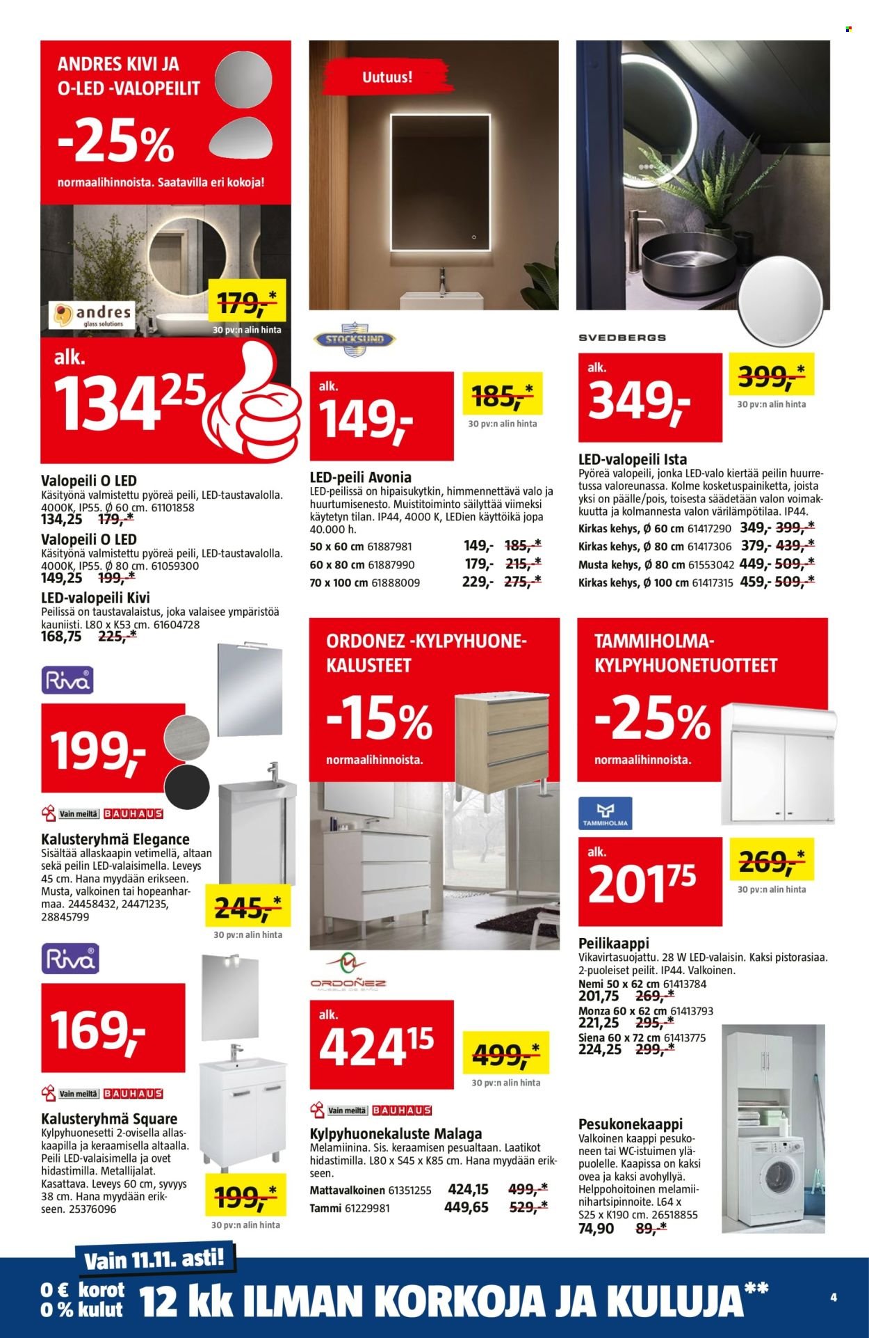 BAUHAUS tarjoukset - Alkaen KE 29.10.2025 (2025-10-29 - 2025-11-11)