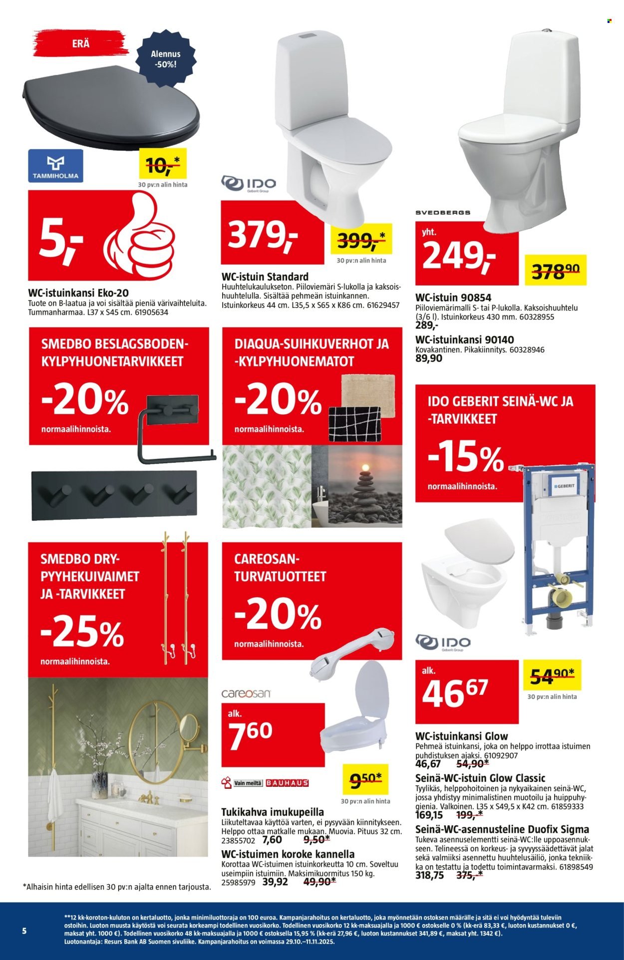 BAUHAUS tarjoukset - Alkaen KE 29.10.2025 (2025-10-29 - 2025-11-11)