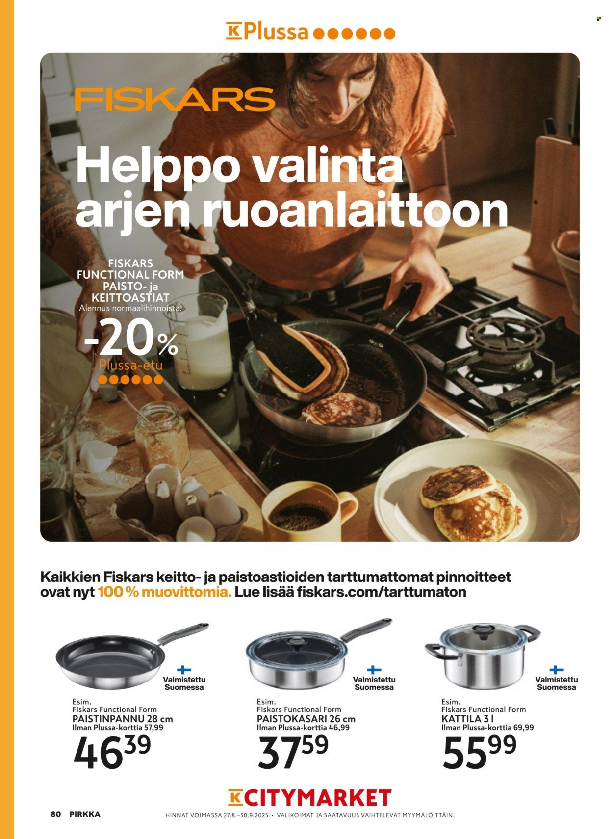K-CITYMARKET tarjoukset - Pirkka (2025-08-27 - 2025-09-30)