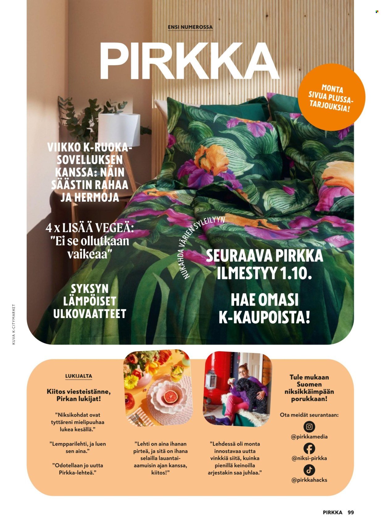 K-CITYMARKET tarjoukset - Pirkka (2025-08-27 - 2025-09-30)