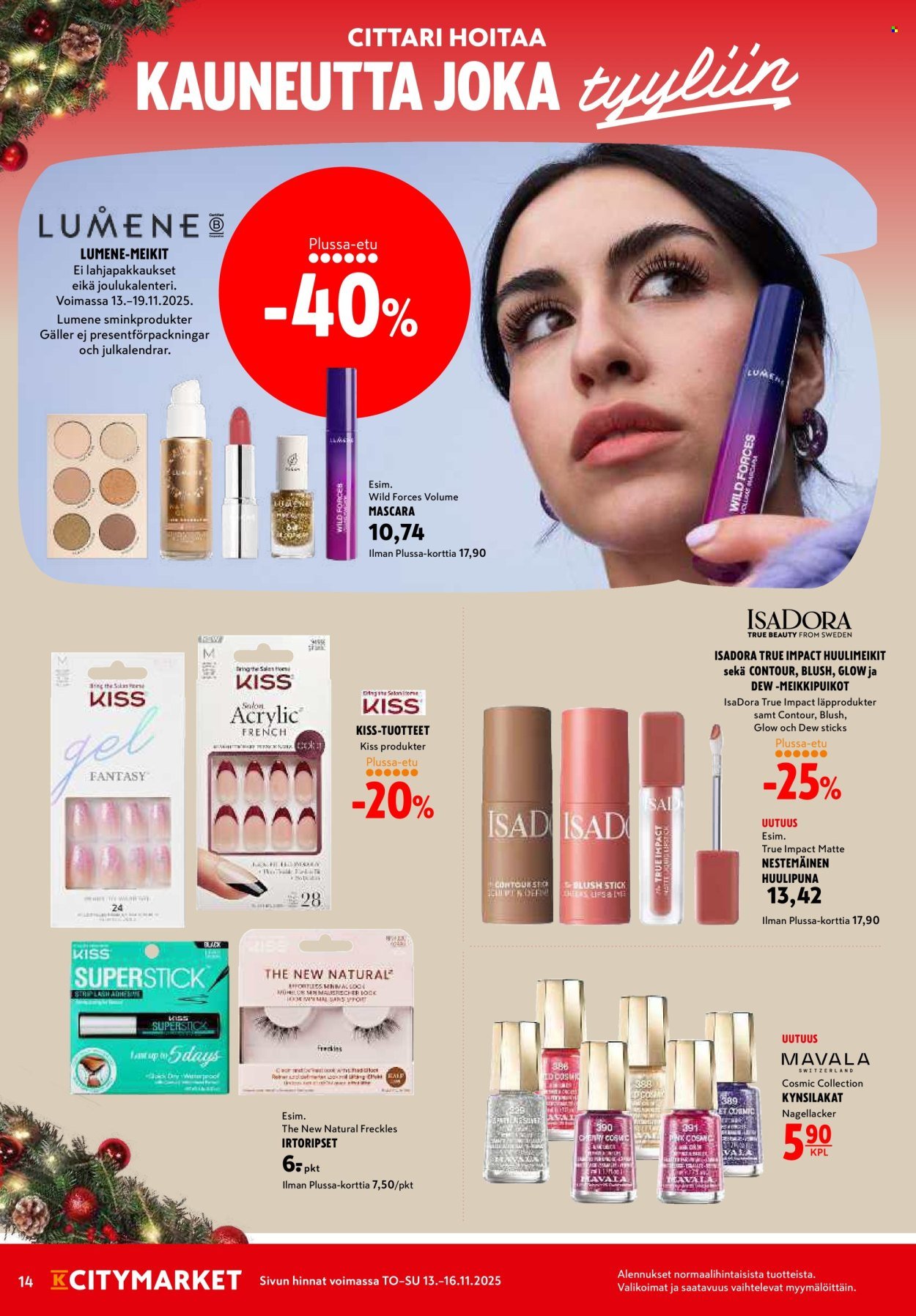 K-CITYMARKET tarjoukset - Alkaen TO 13.11.2025 (2025-11-13 - 2025-11-16)