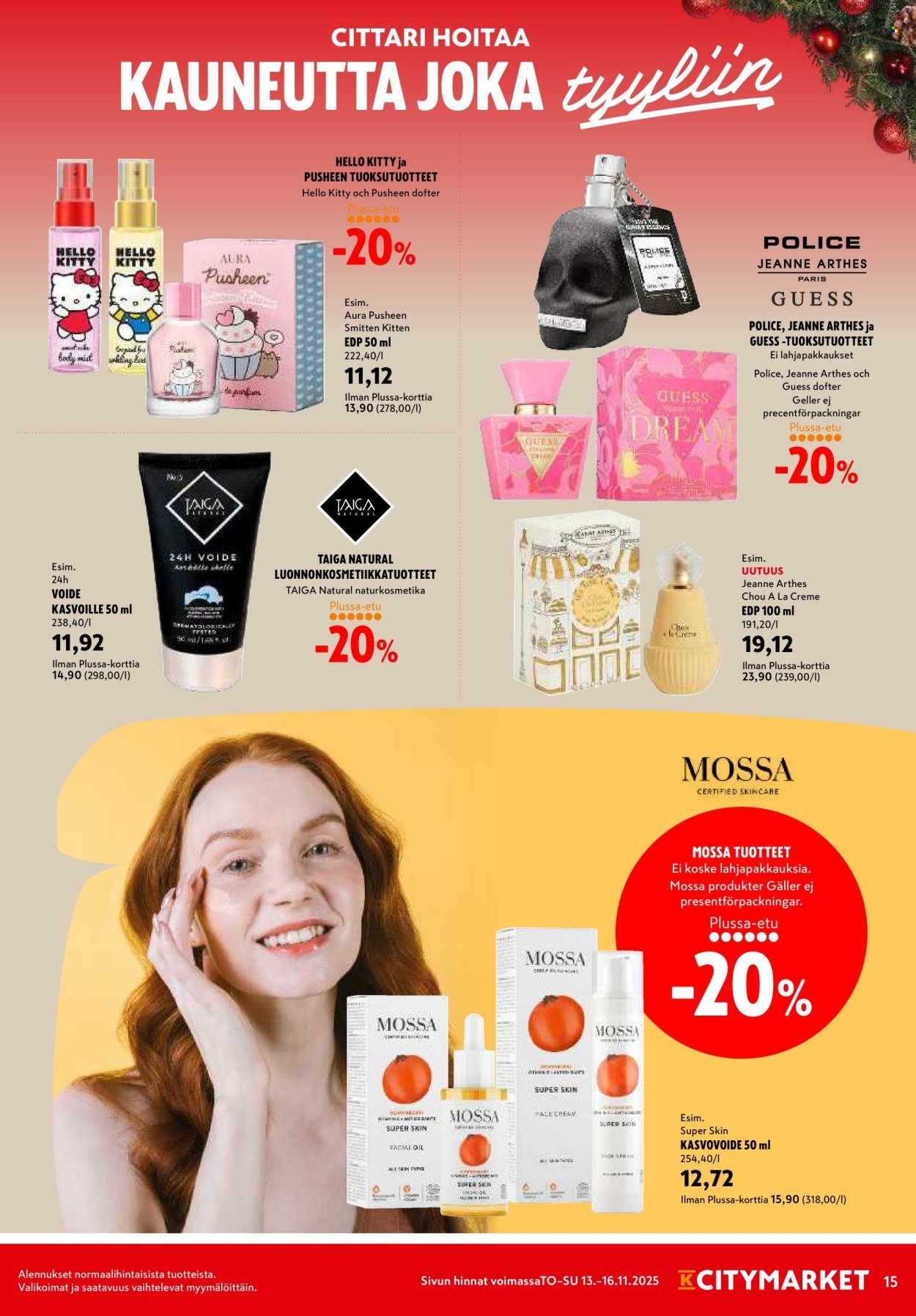 K-CITYMARKET tarjoukset - Alkaen TO 13.11.2025 (2025-11-13 - 2025-11-16)