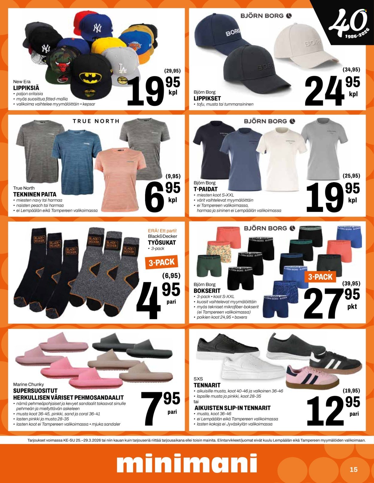 MINIMANI tarjoukset - Alkaen KE 25.3.2026
