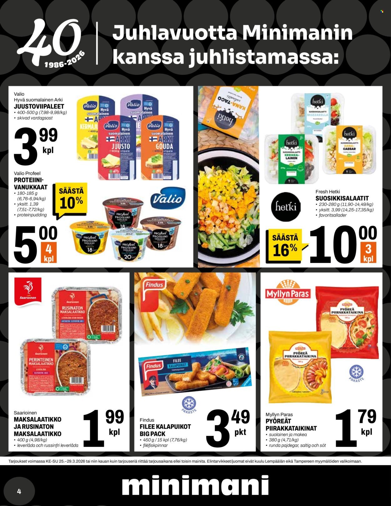 MINIMANI tarjoukset - Alkaen KE 25.3.2026