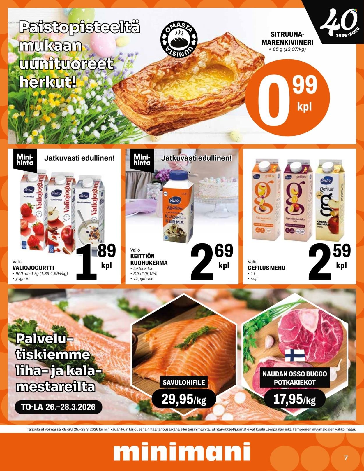 MINIMANI tarjoukset - Alkaen KE 25.3.2026