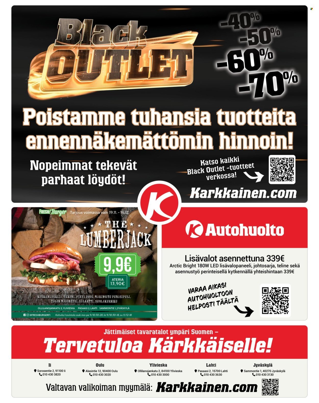 KÄRKKÄINEN tarjoukset - Viikko # 47 Marraskuu 2025 (2025-11-19 - 2025-12-02)