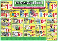 SAITURINPÖRSSI tarjoukset - Alkaen TO 16.4.2026
