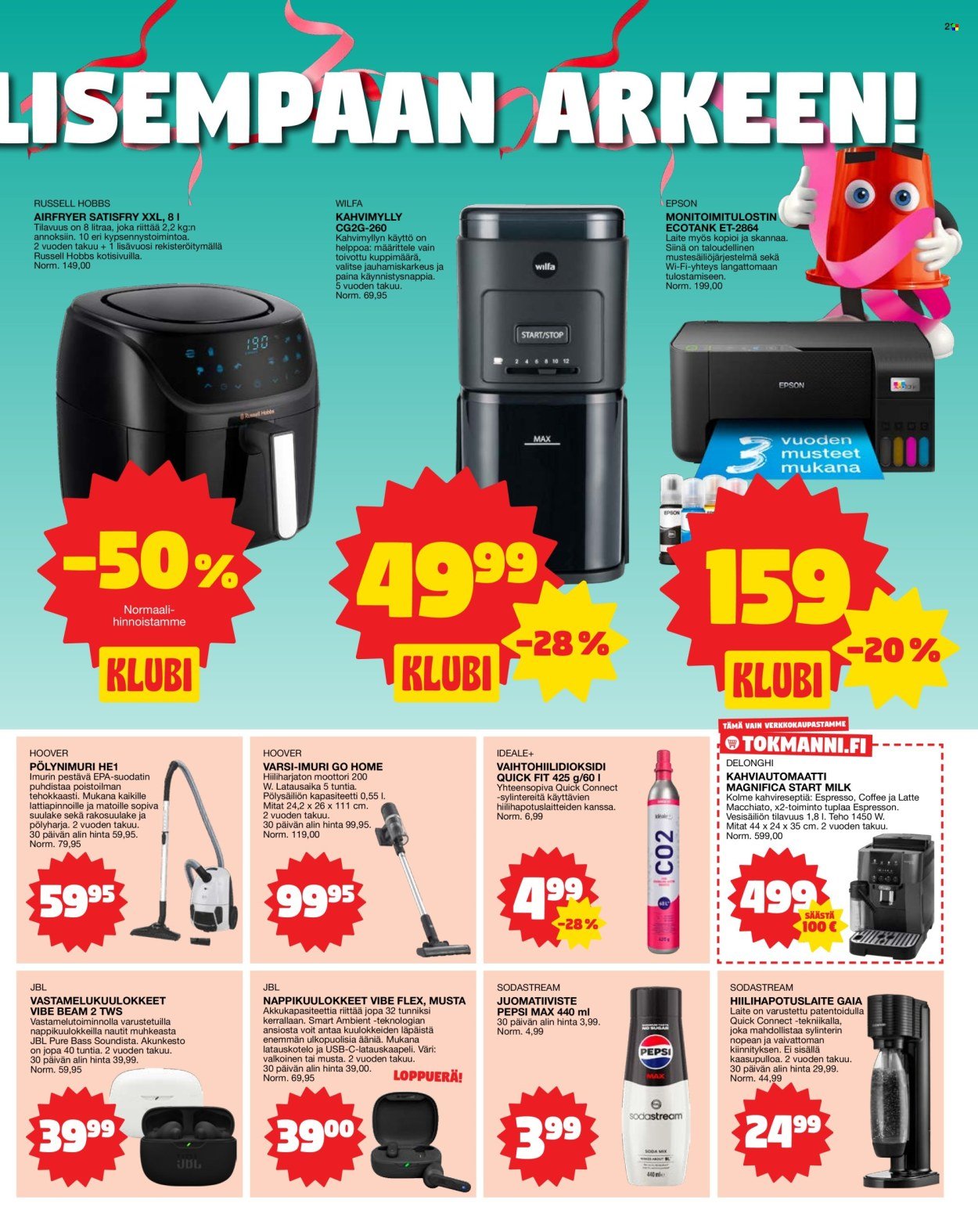 TOKMANNI tarjoukset - Tarjoussanomat (2025-08-18 - 2025-08-24)