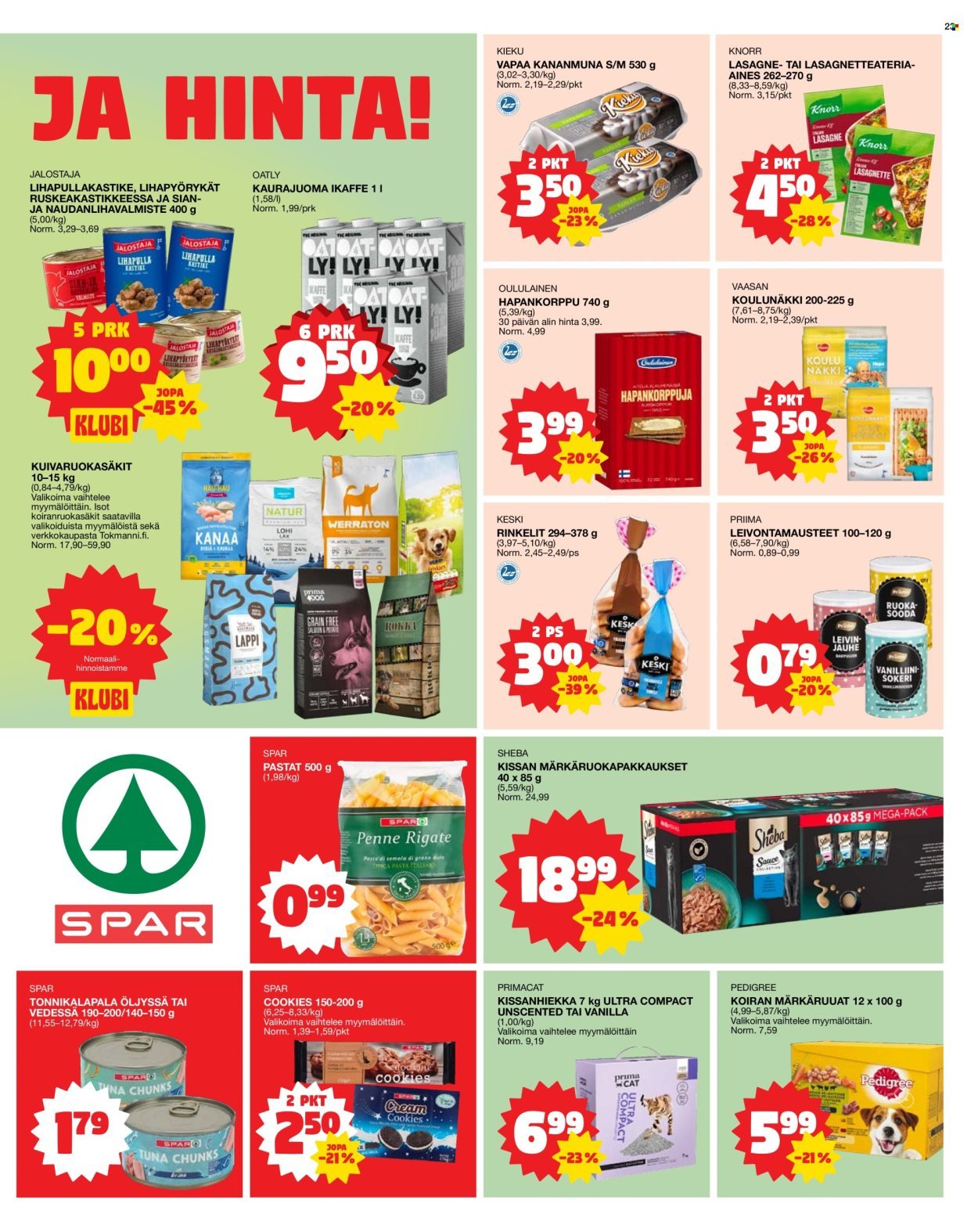 TOKMANNI tarjoukset - Tarjoussanomat (2025-08-18 - 2025-08-24)