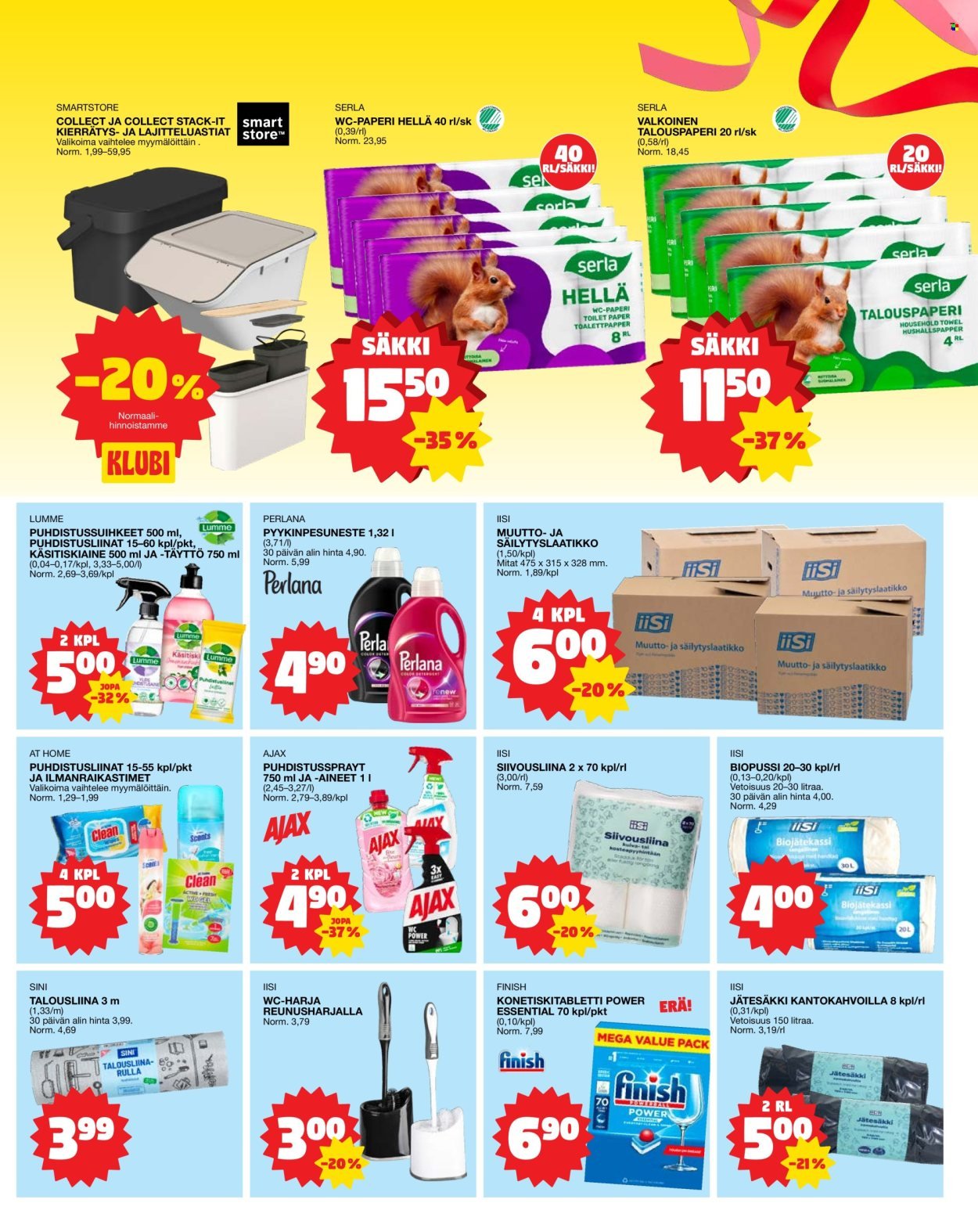 TOKMANNI tarjoukset - Tarjoussanomat (2025-08-18 - 2025-08-24)