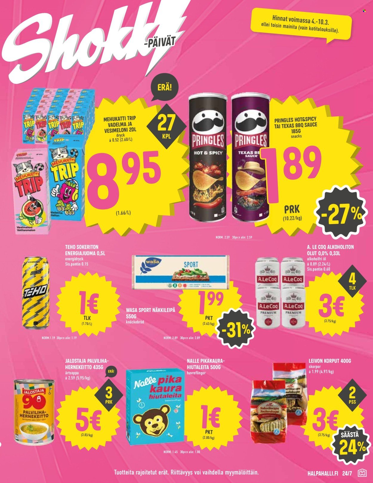 HALPAHALLI tarjoukset - Uusin tarjouslehtemme