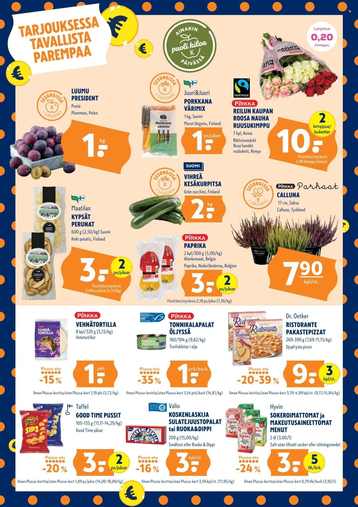 K-SUPERMARKET tarjoukset - Tasaraha-päivät