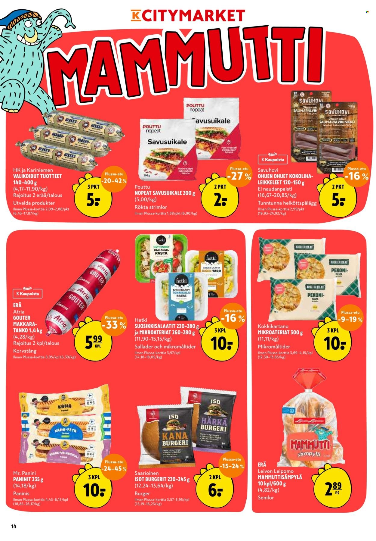 K-CITYMARKET tarjoukset - Alkaen MA 10.8.2026