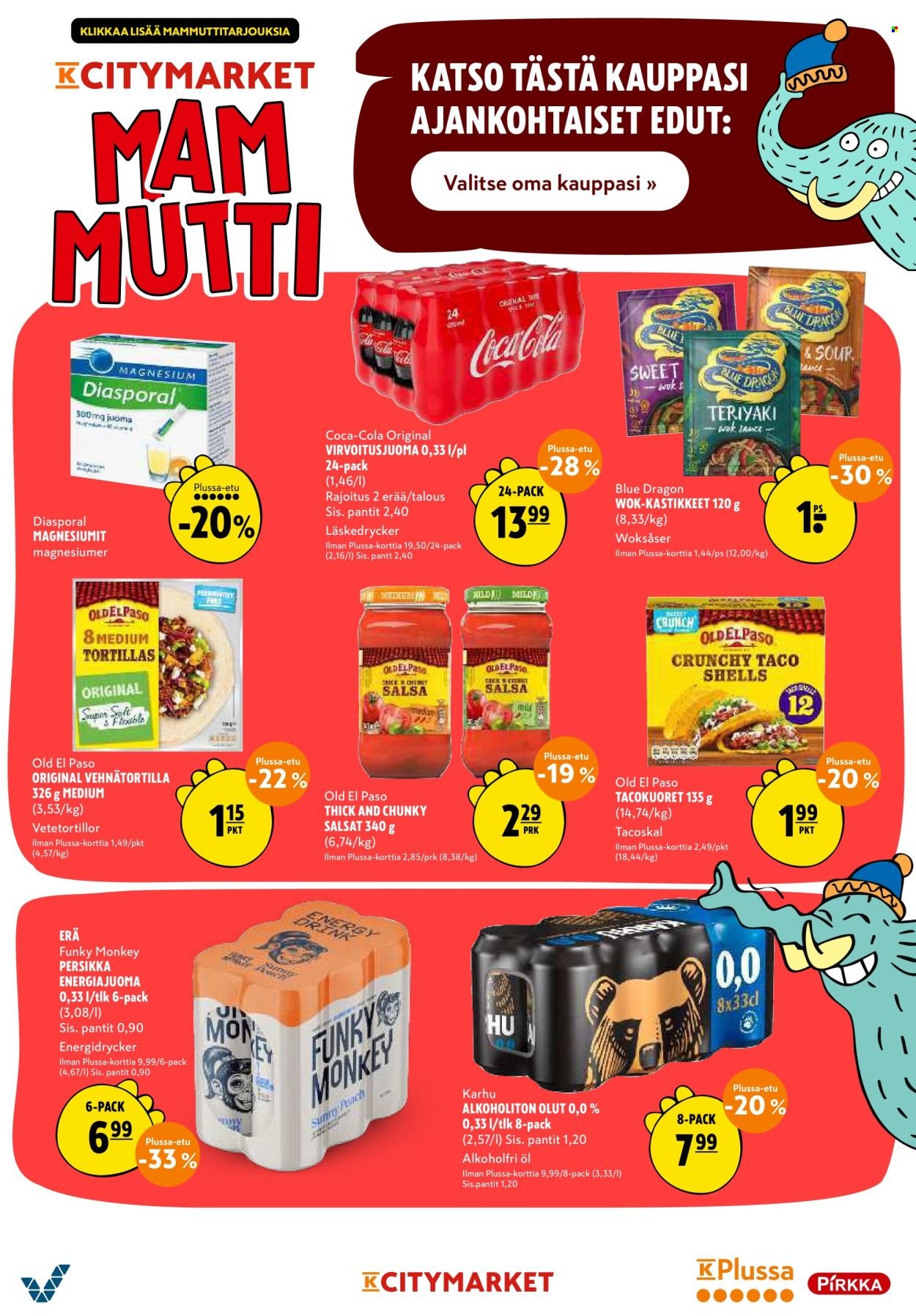 K-CITYMARKET tarjoukset - Alkaen MA 10.8.2026