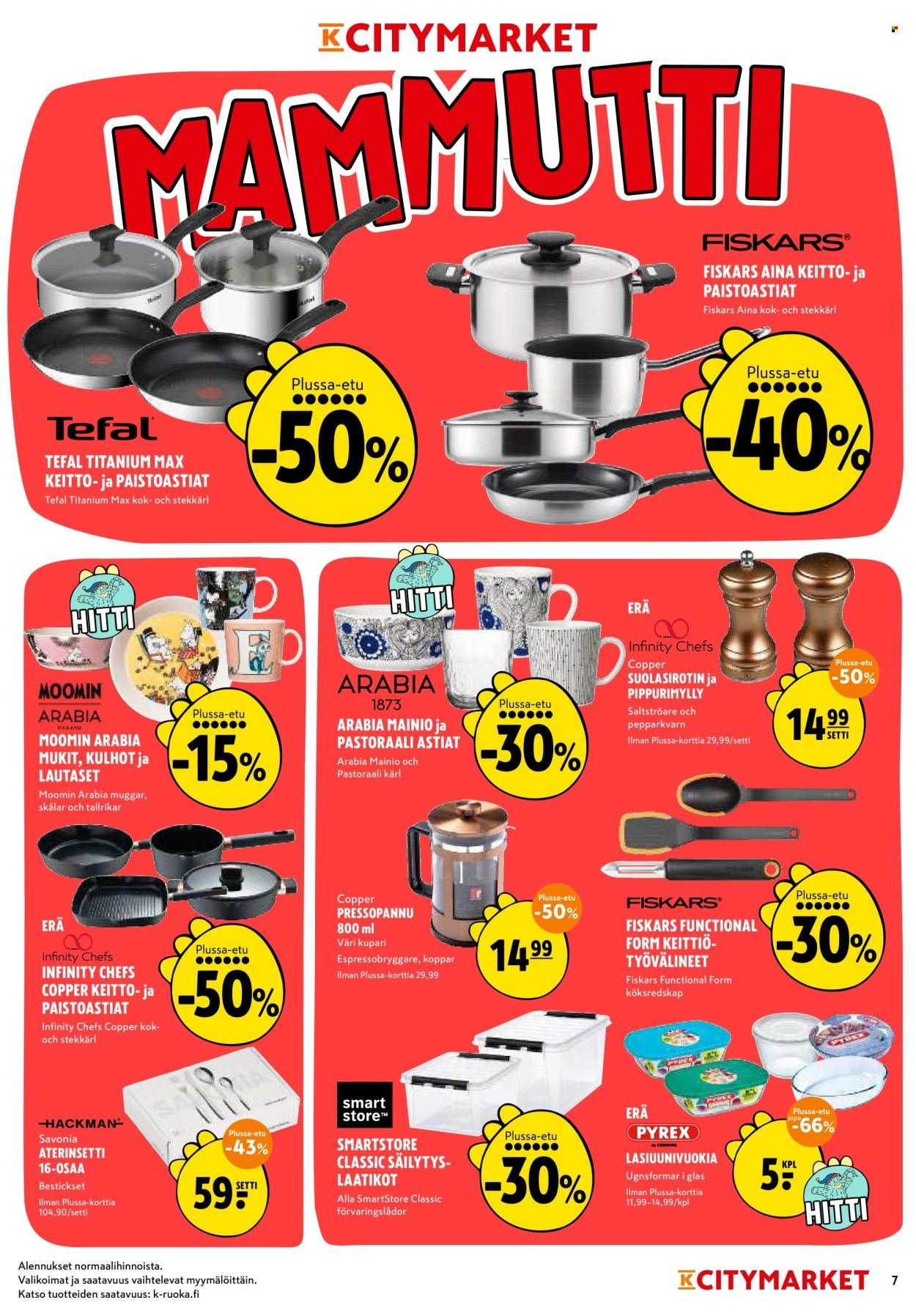 K-CITYMARKET tarjoukset - Alkaen MA 10.8.2026