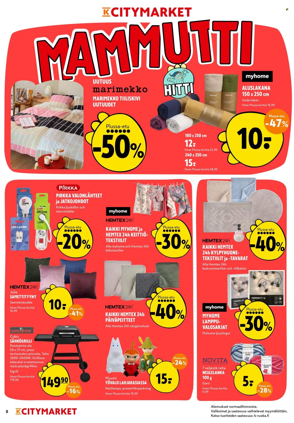 K-CITYMARKET tarjoukset - Alkaen MA 10.8.2026