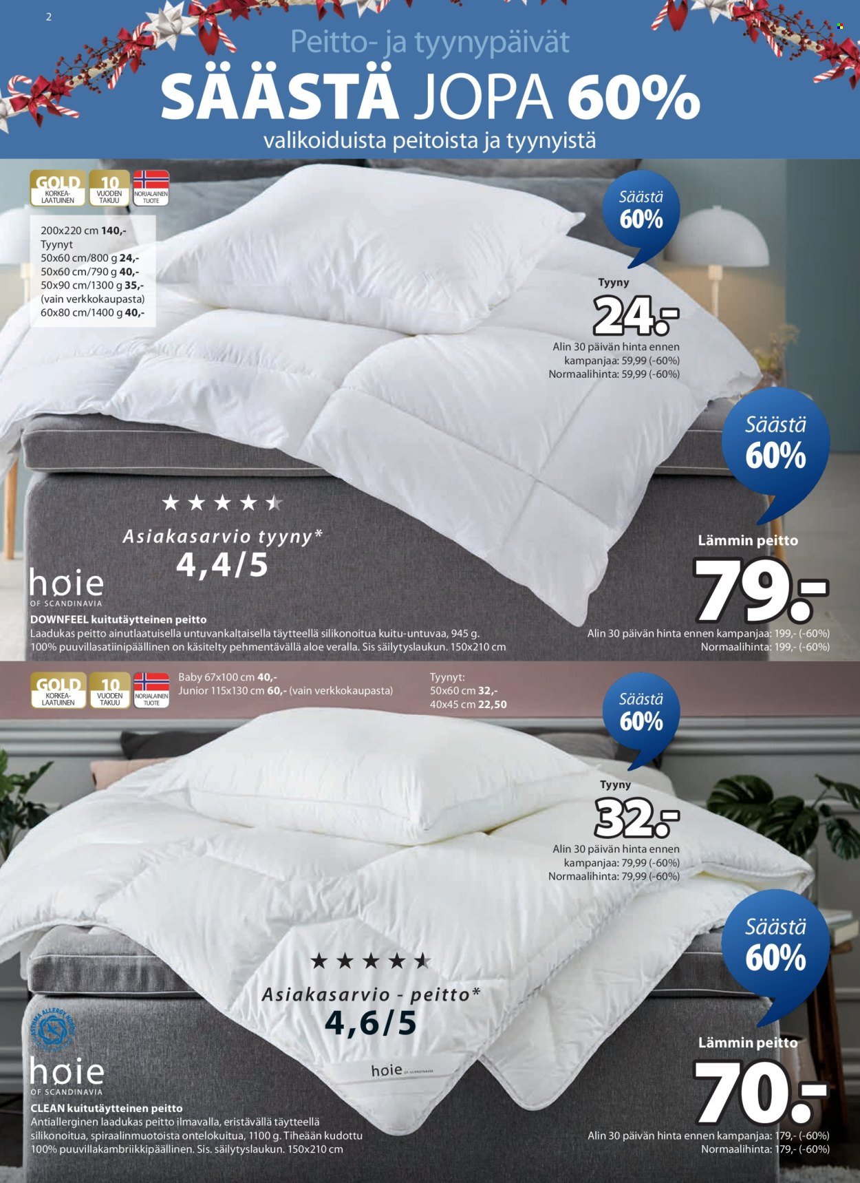 JYSK tarjoukset - Viikon tarjoukset