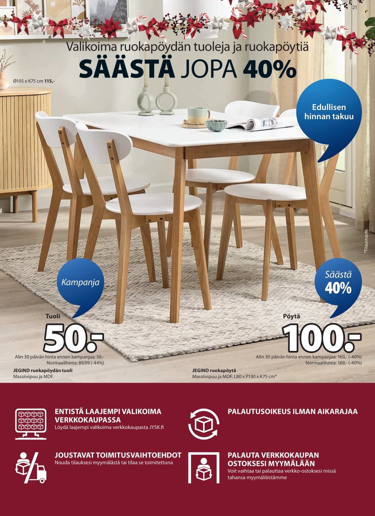 JYSK tarjoukset - Viikon tarjoukset