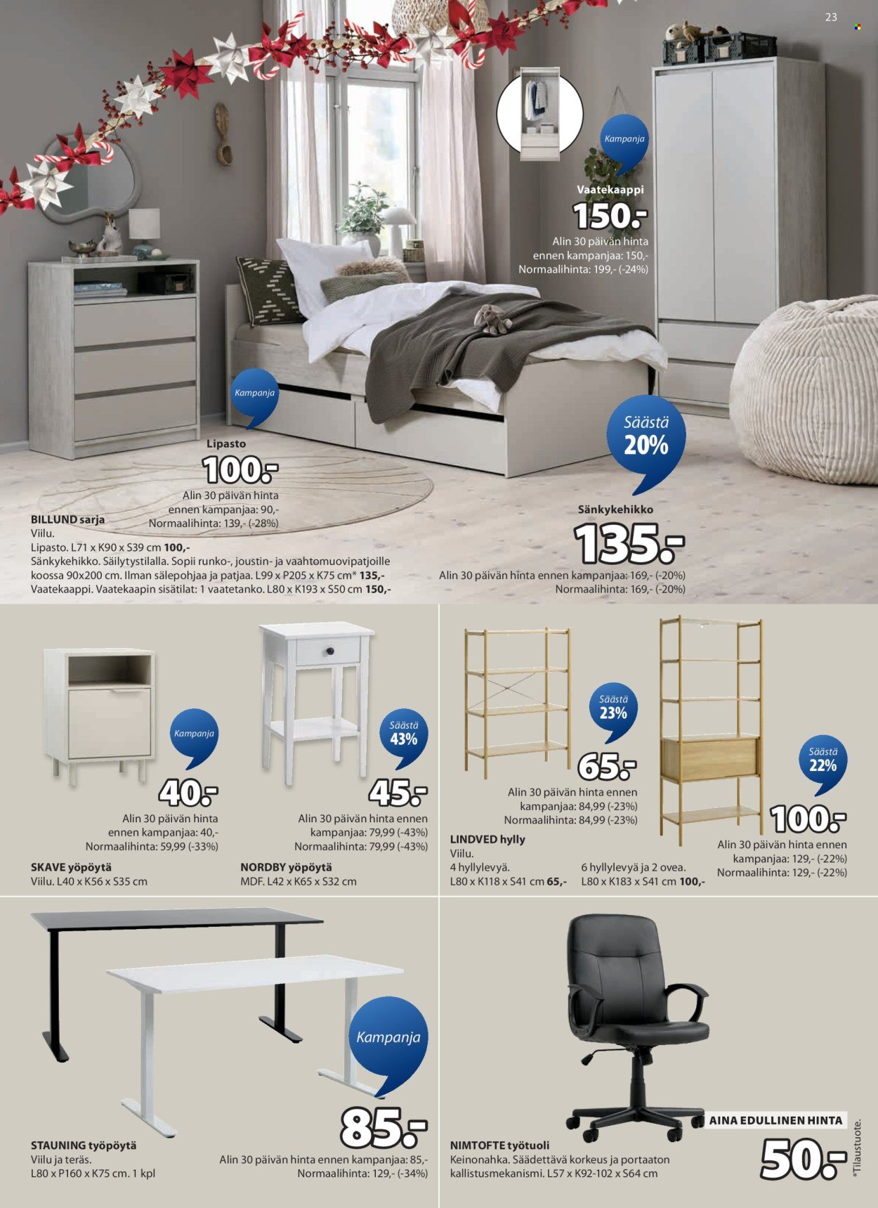 JYSK tarjoukset - Viikon tarjoukset