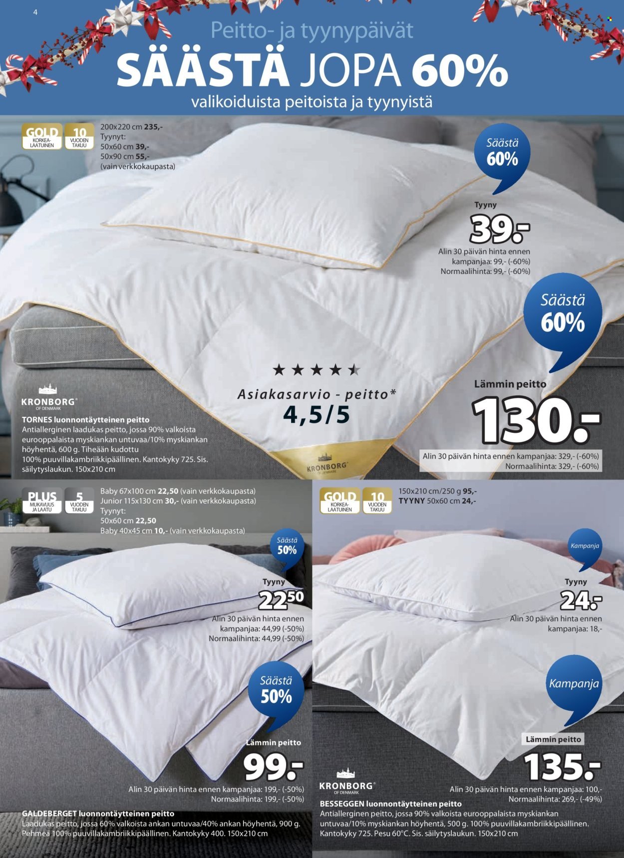 JYSK tarjoukset - Viikon tarjoukset