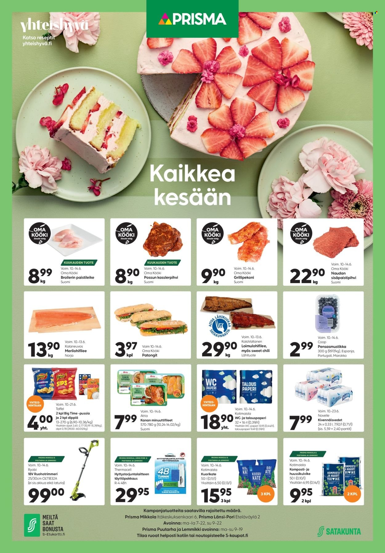 PRISMA tarjoukset - Alkaen KE 10.6.2026
