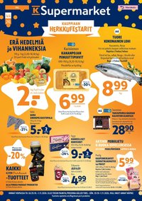 K-SUPERMARKET tarjoukset - Kauppiaan herkkufestarit