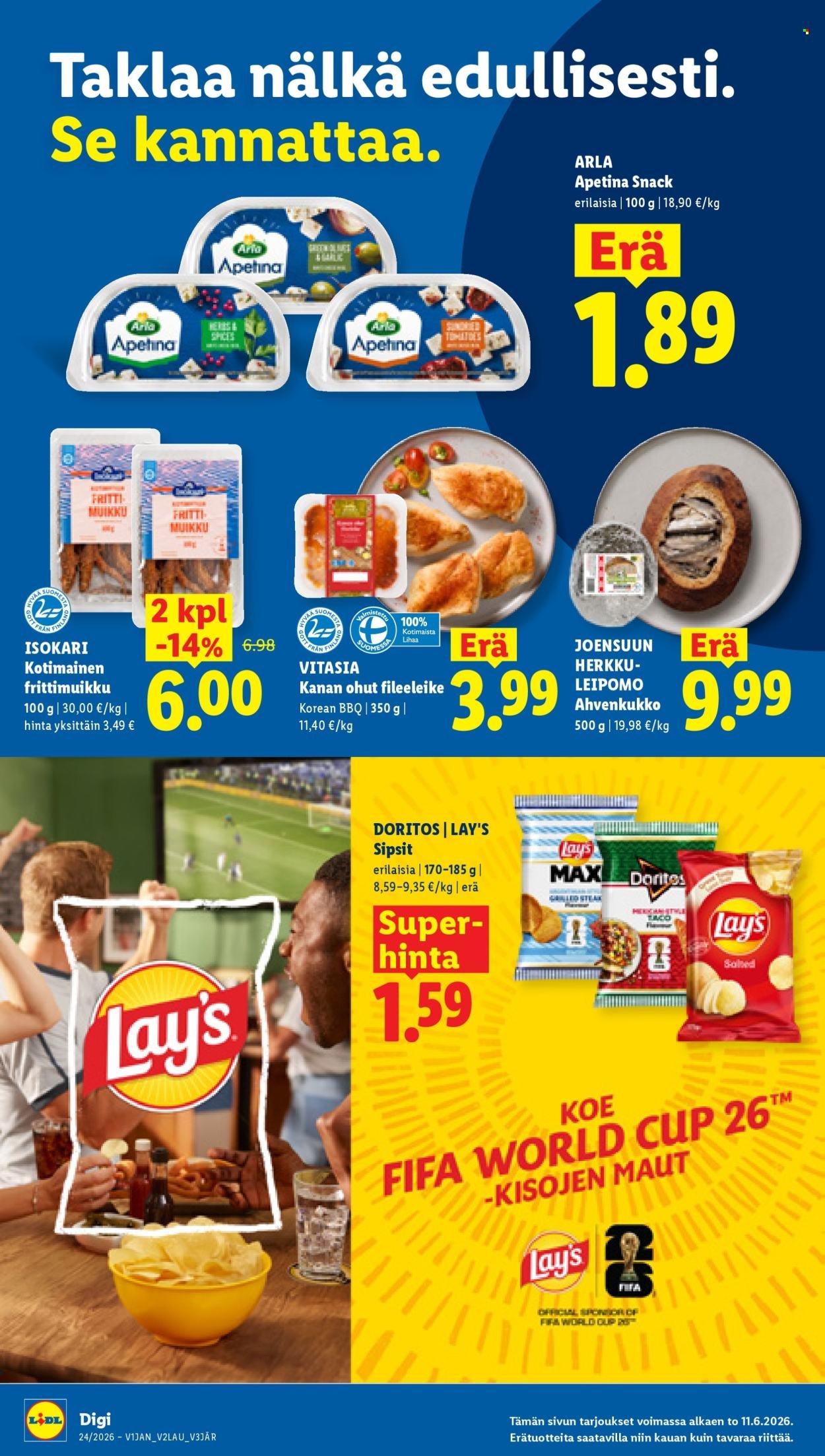 LIDL tarjoukset - Alkaen TO 11.6.2026