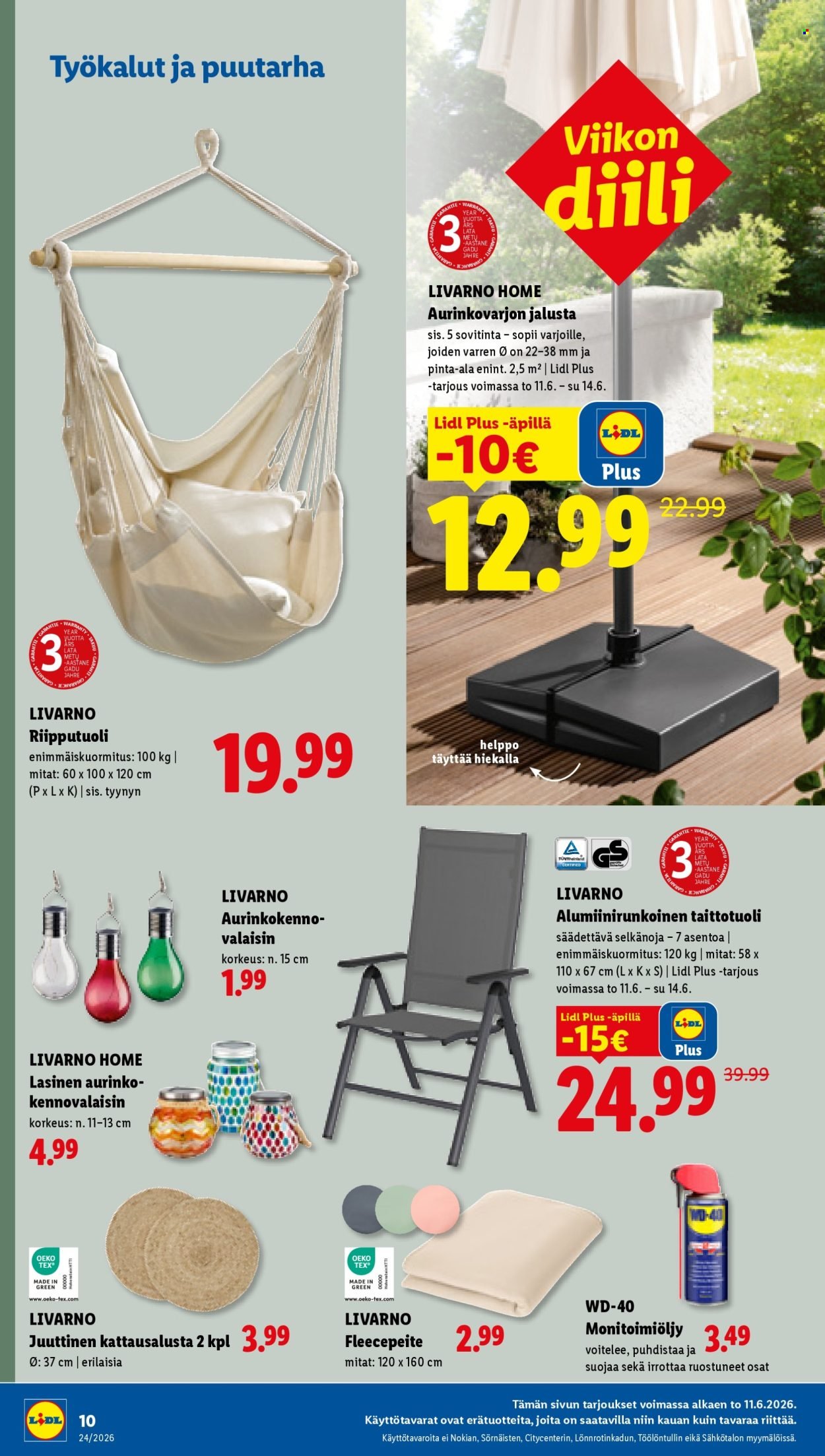 LIDL tarjoukset - Alkaen TO 11.6.2026