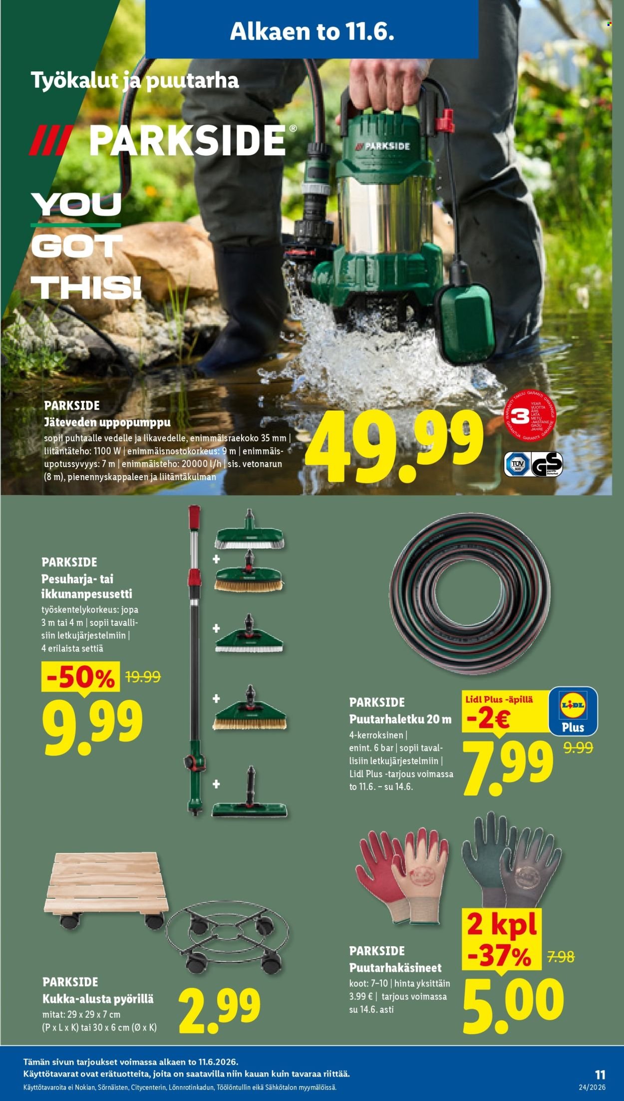 LIDL tarjoukset - Alkaen TO 11.6.2026