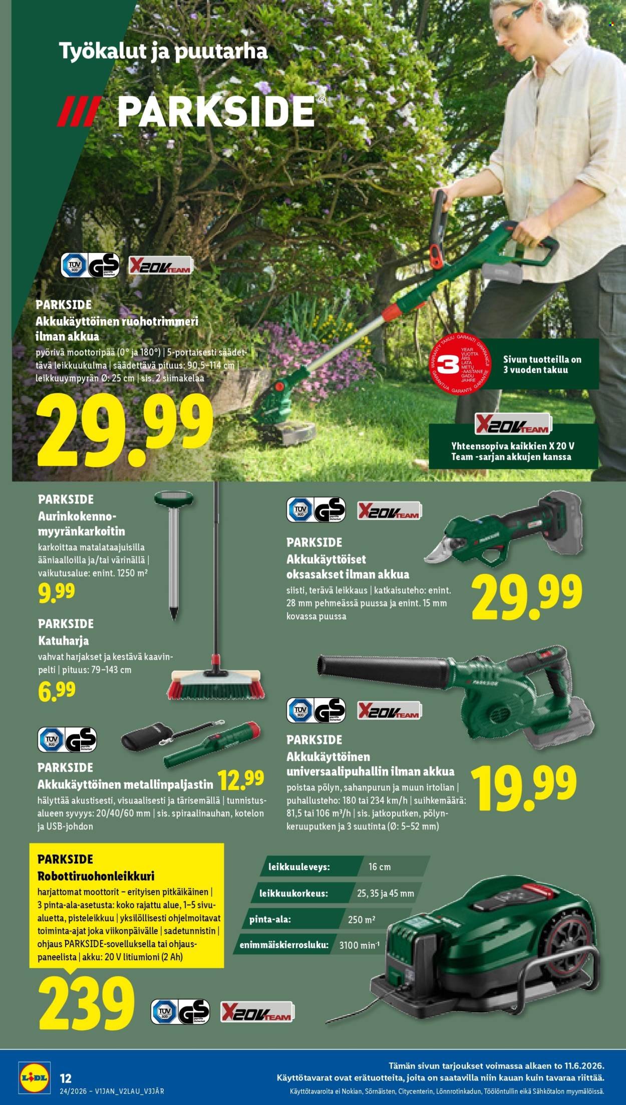 LIDL tarjoukset - Alkaen TO 11.6.2026