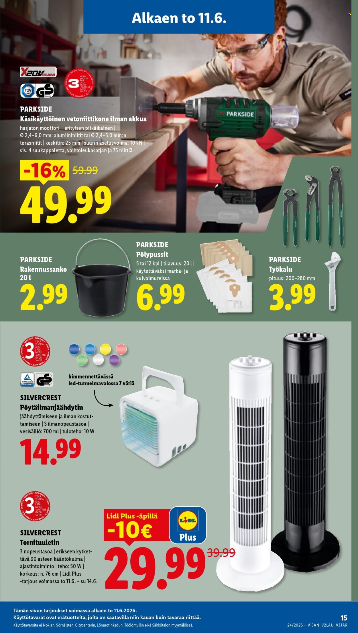 LIDL tarjoukset - Alkaen TO 11.6.2026