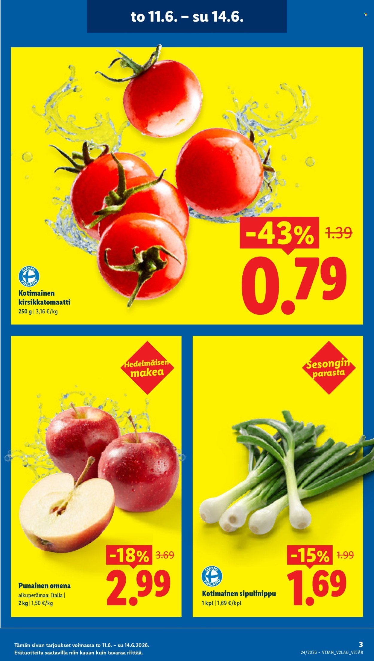 LIDL tarjoukset - Alkaen TO 11.6.2026