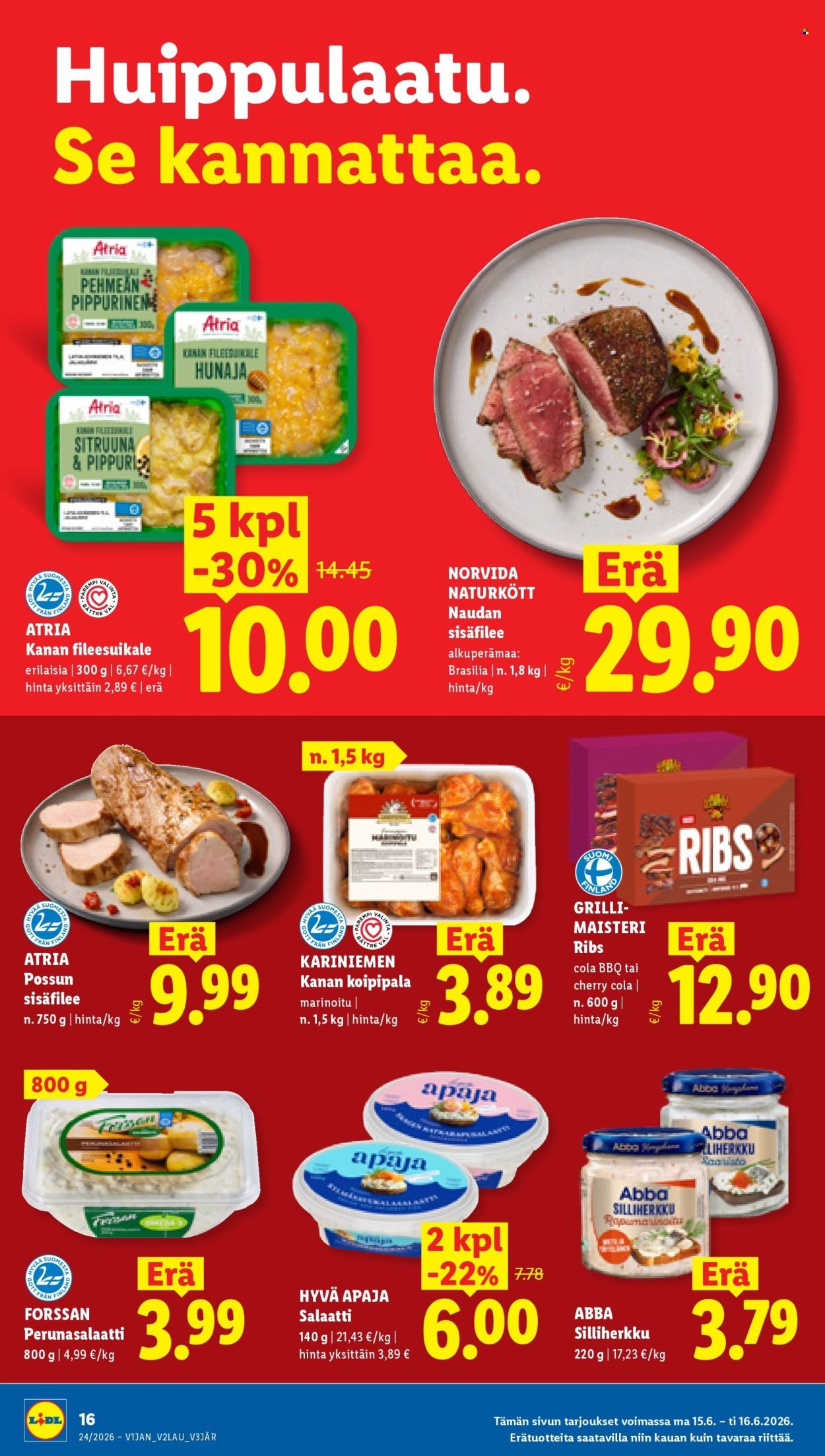 LIDL tarjoukset - Alkaen TO 11.6.2026