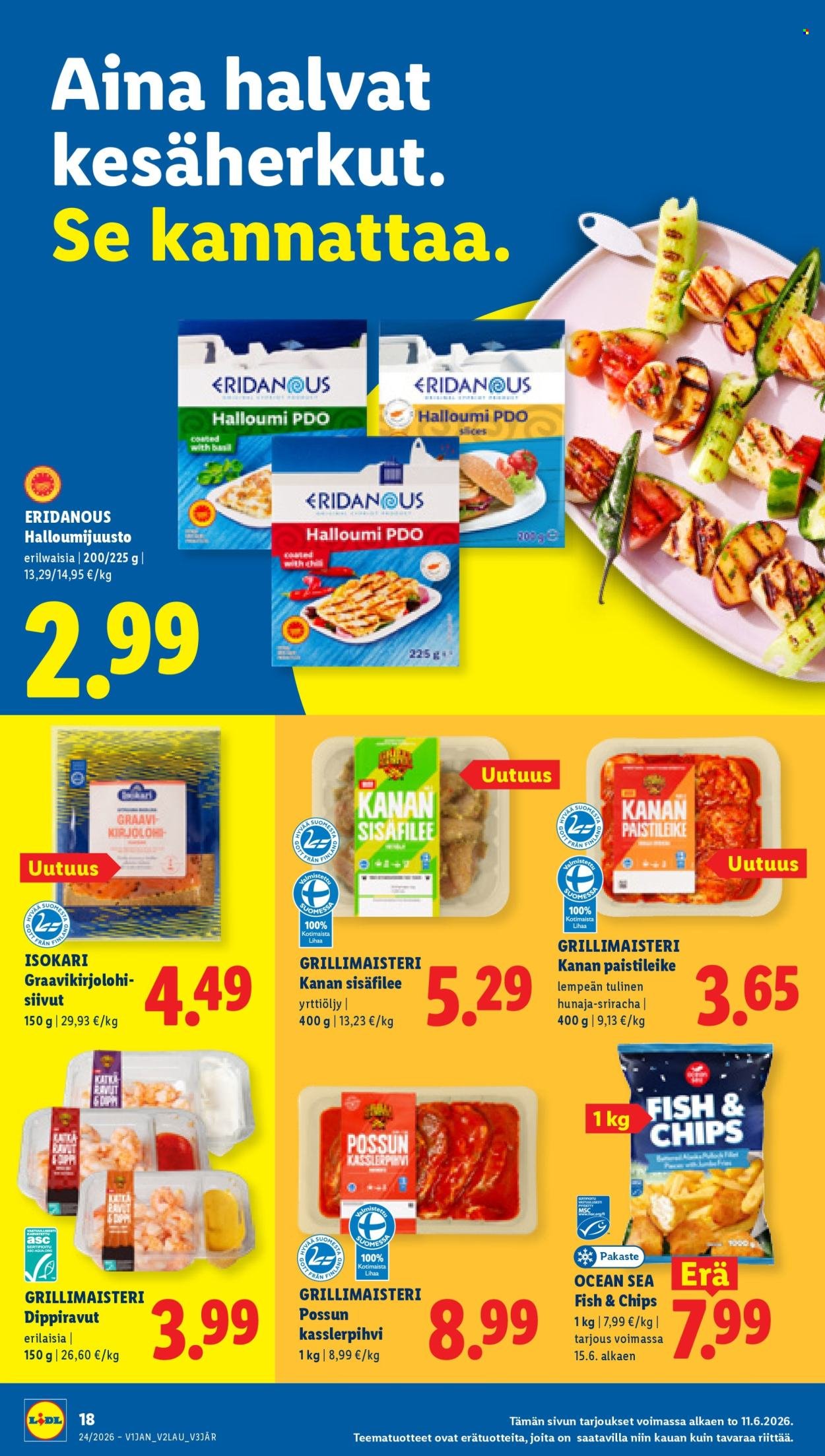 LIDL tarjoukset - Alkaen TO 11.6.2026