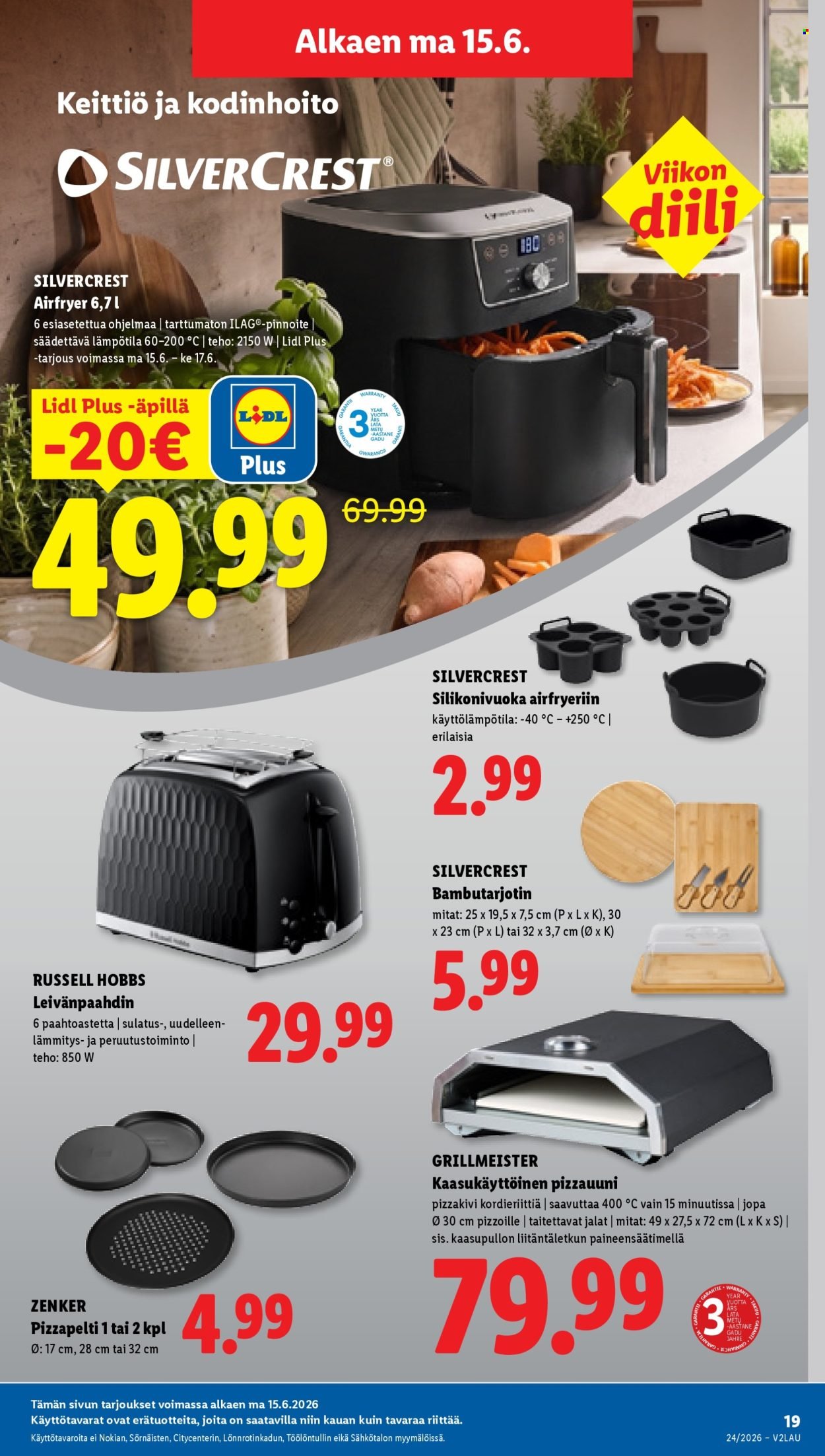 LIDL tarjoukset - Alkaen TO 11.6.2026