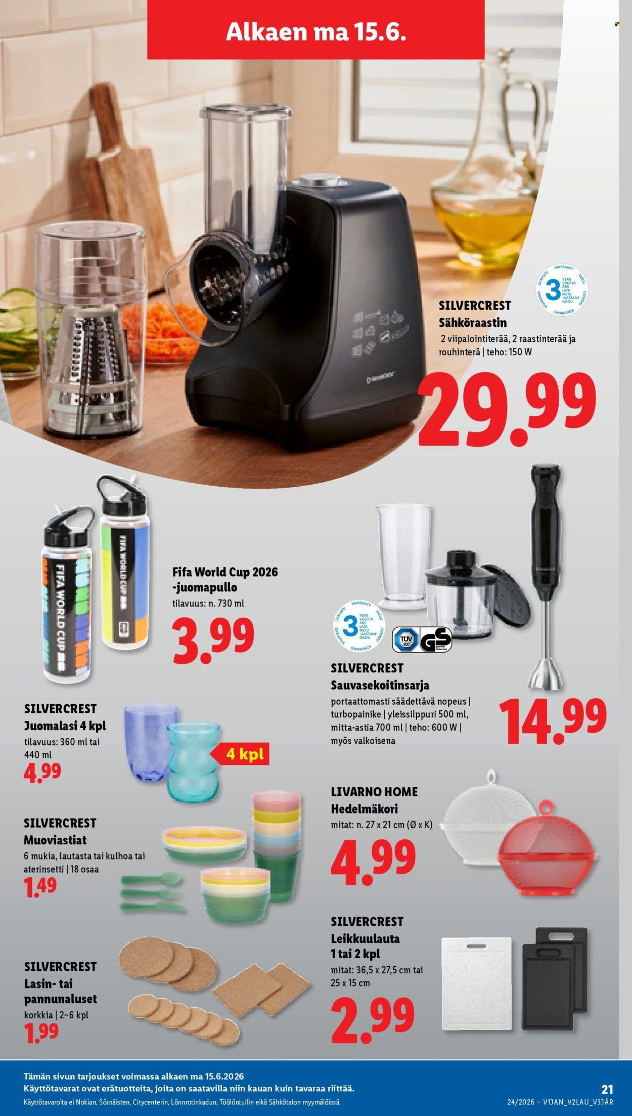 LIDL tarjoukset - Alkaen TO 11.6.2026