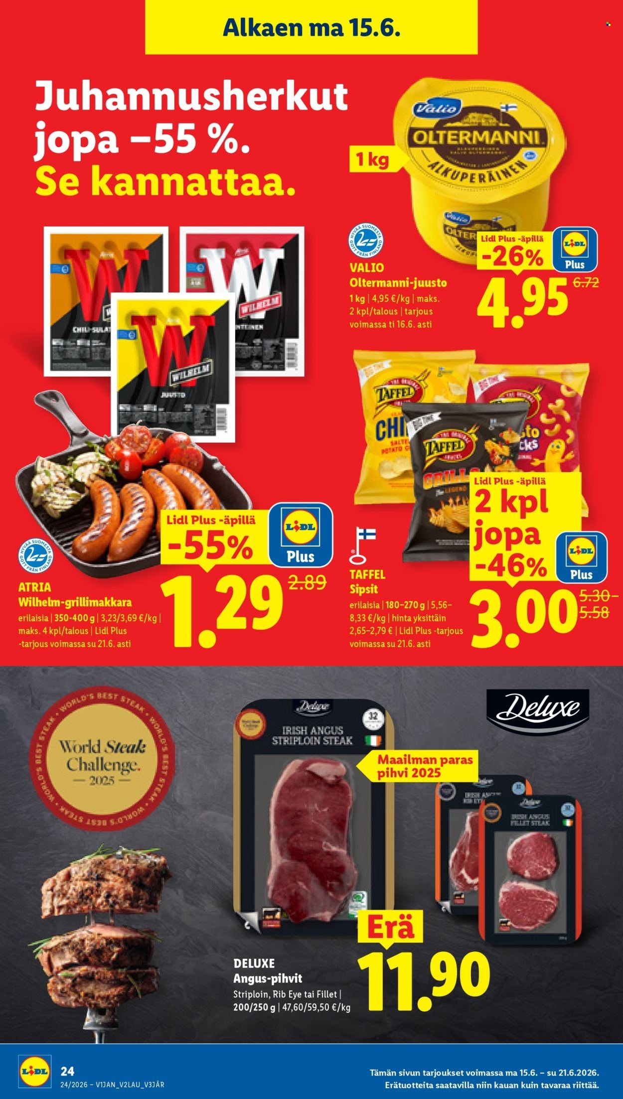 LIDL tarjoukset - Alkaen TO 11.6.2026