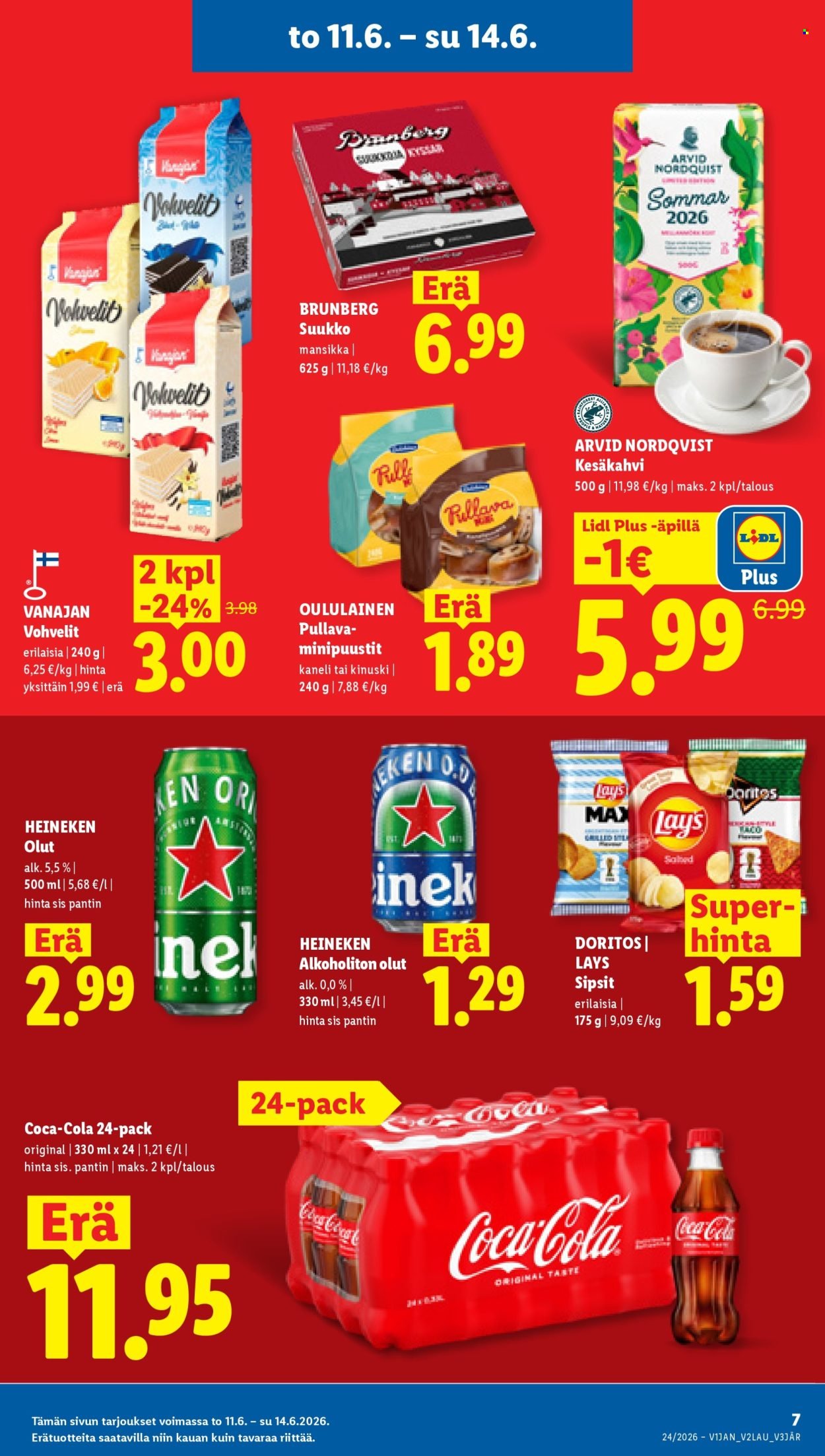 LIDL tarjoukset - Alkaen TO 11.6.2026